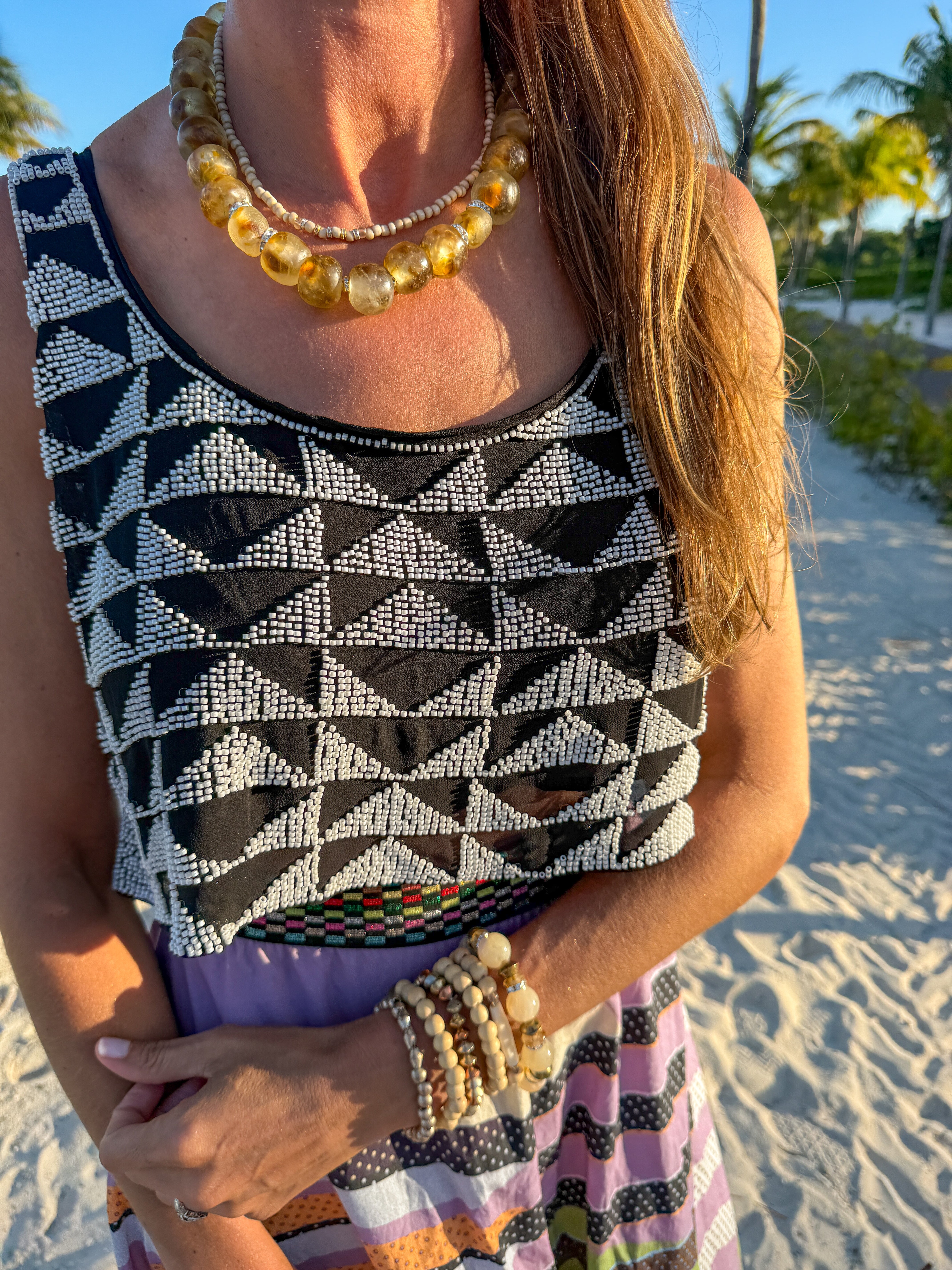 Seed Classic Necklace | Golden Hour