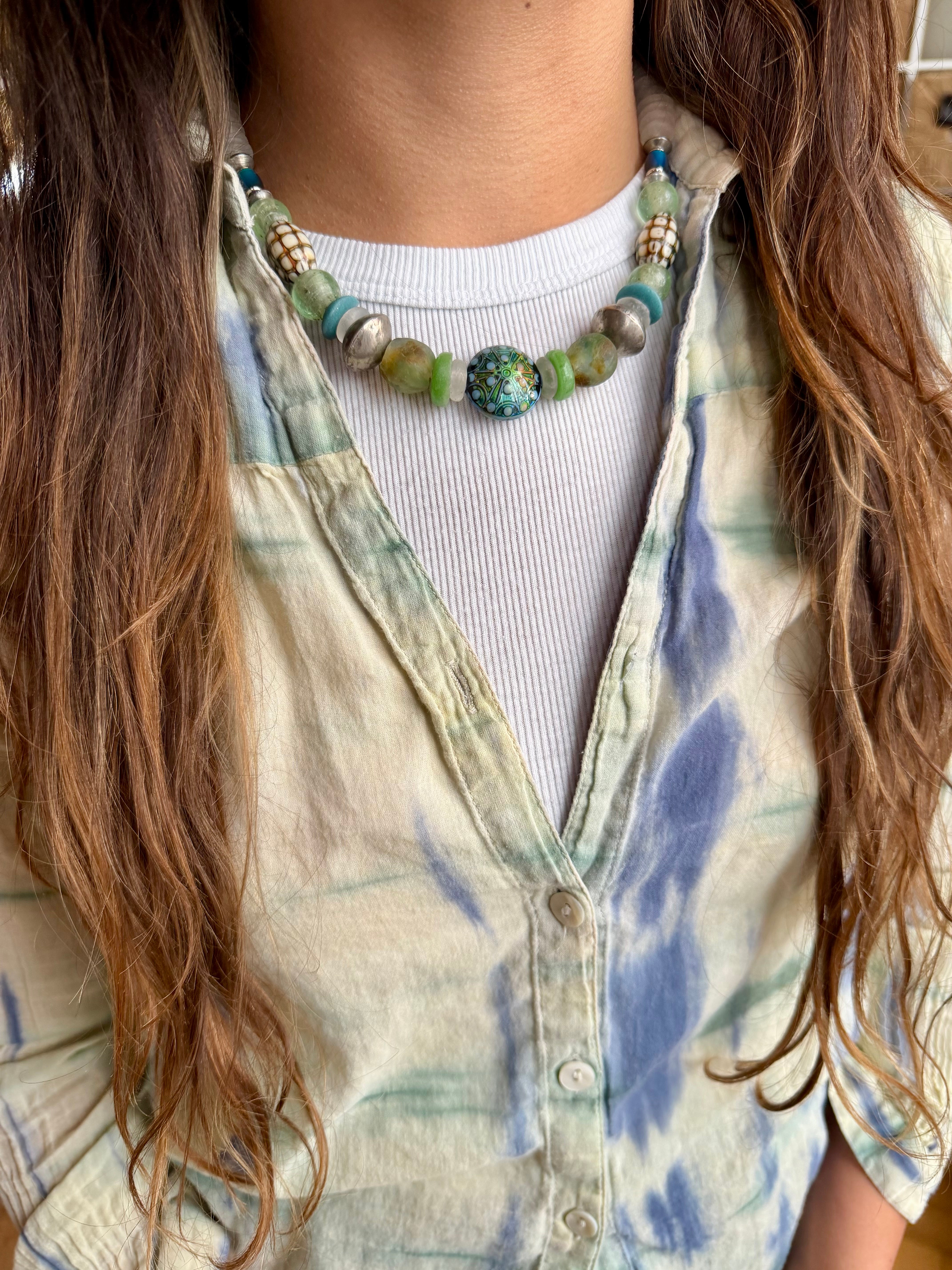 Classic Glass Necklace | Mirage