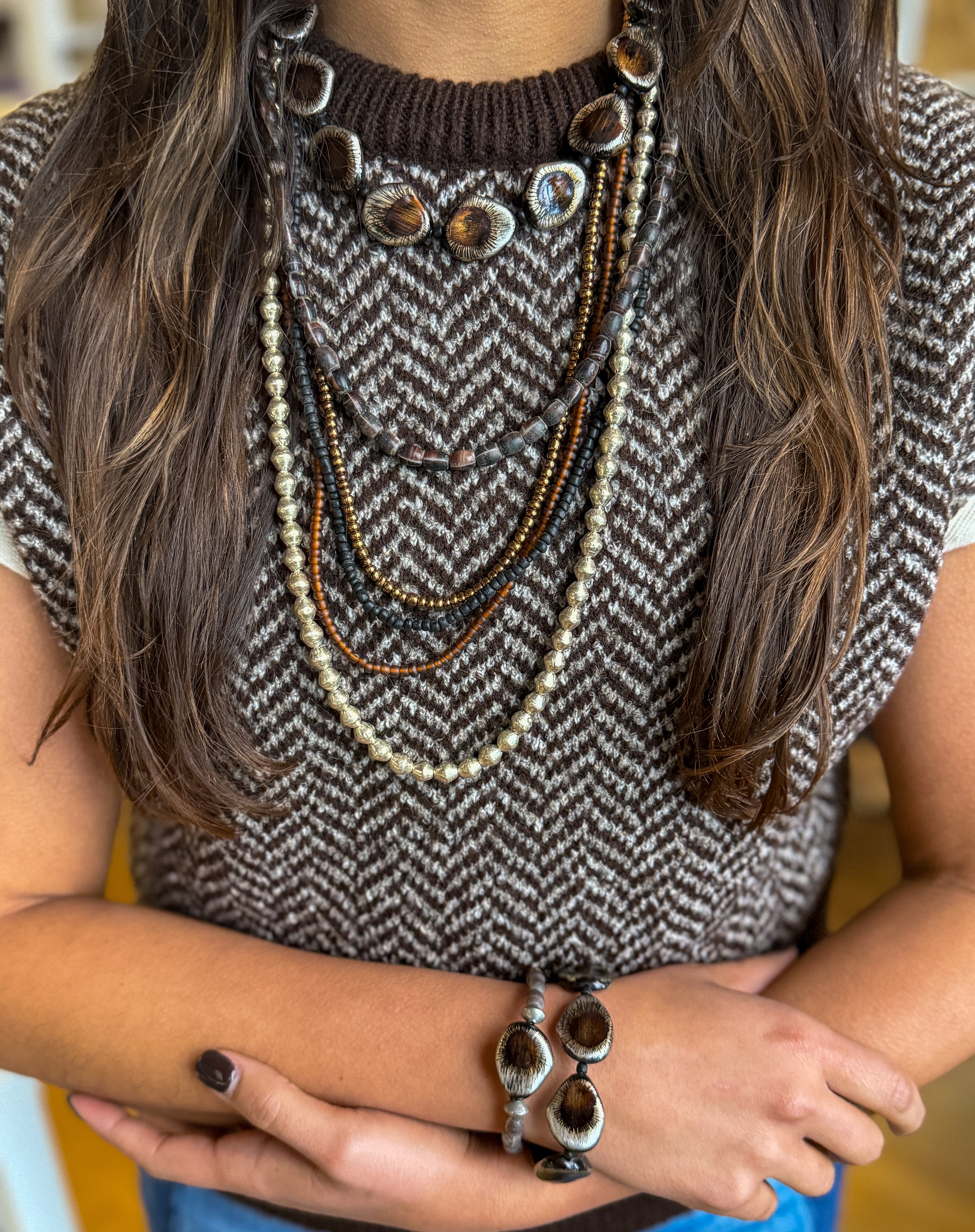 Tribal Stack Bracelet | Steel