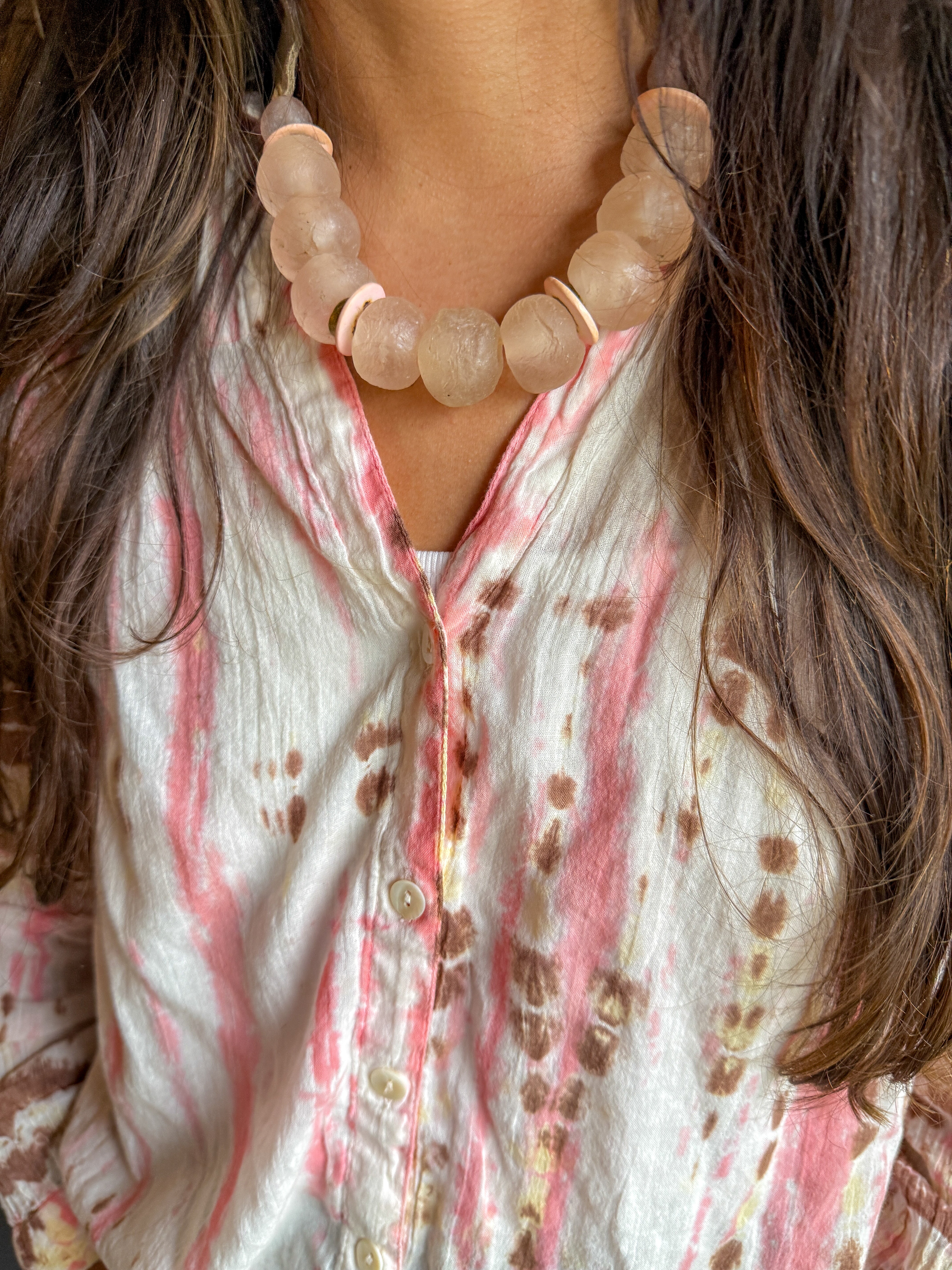 Mid Classic Necklace | Blush