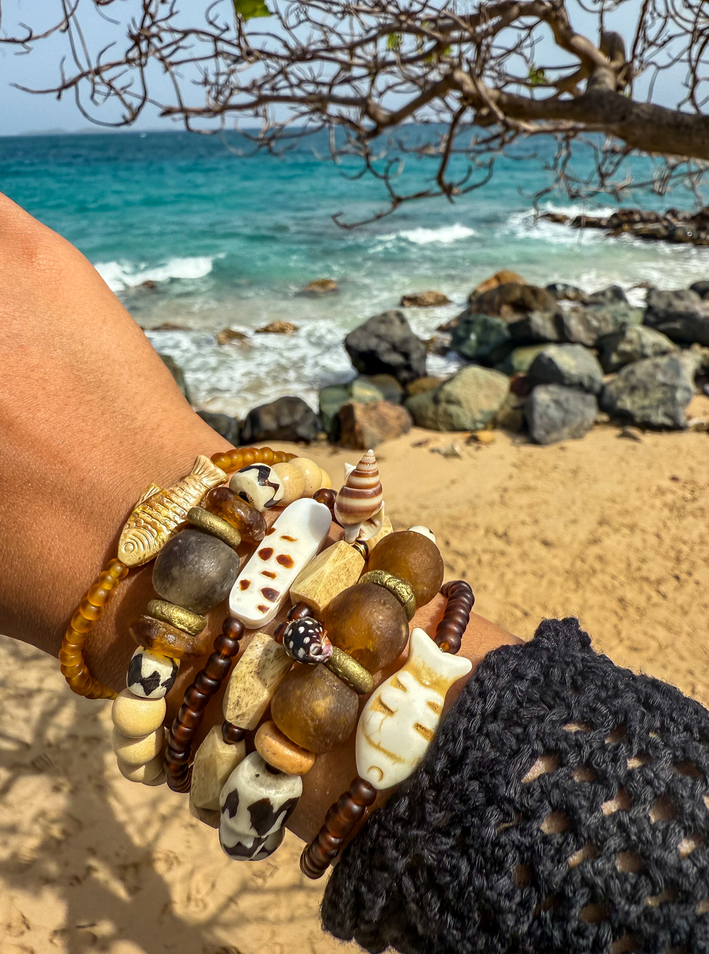 Tribal Charm Bracelet | Batik Sand