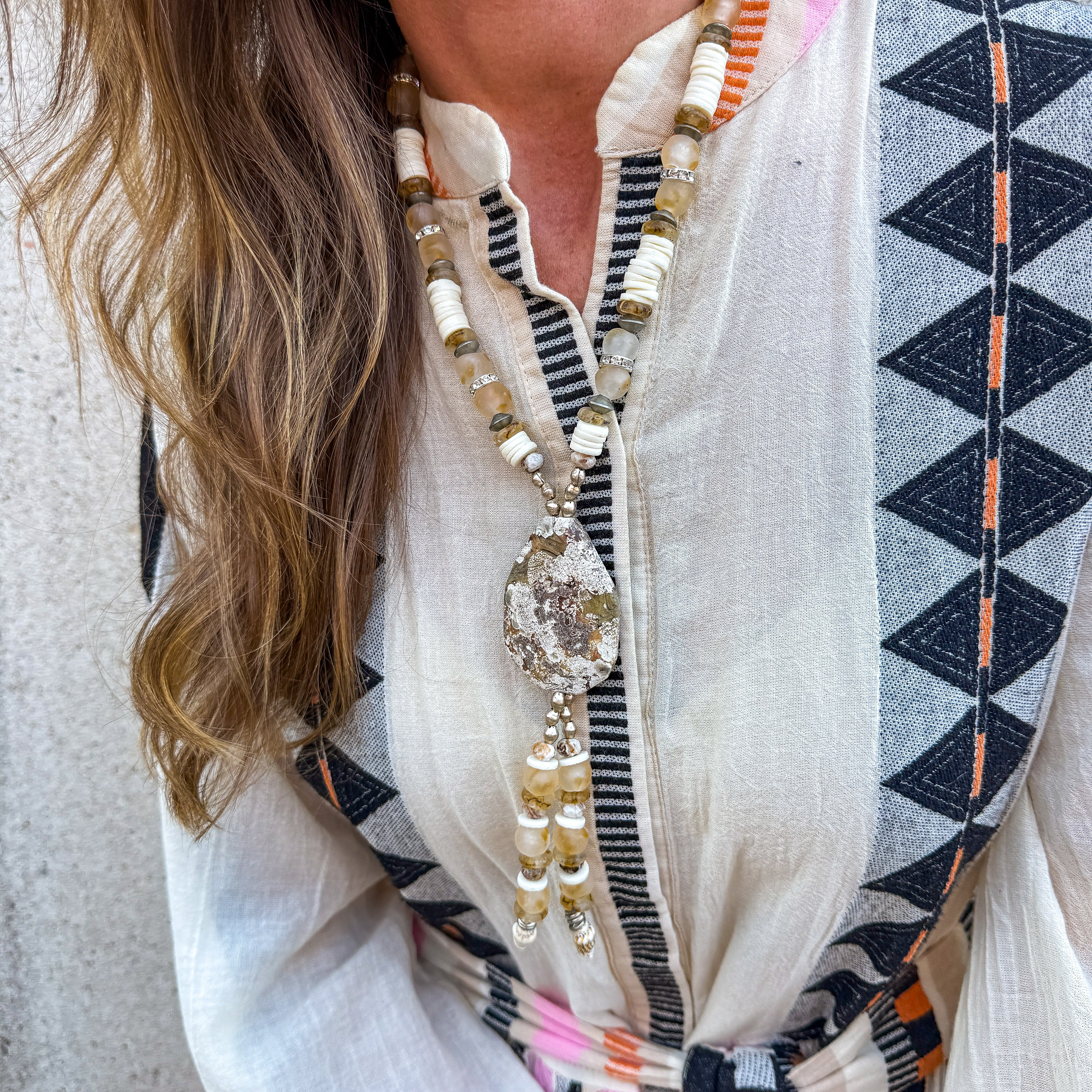 Lariat Necklace | Golden Hour
