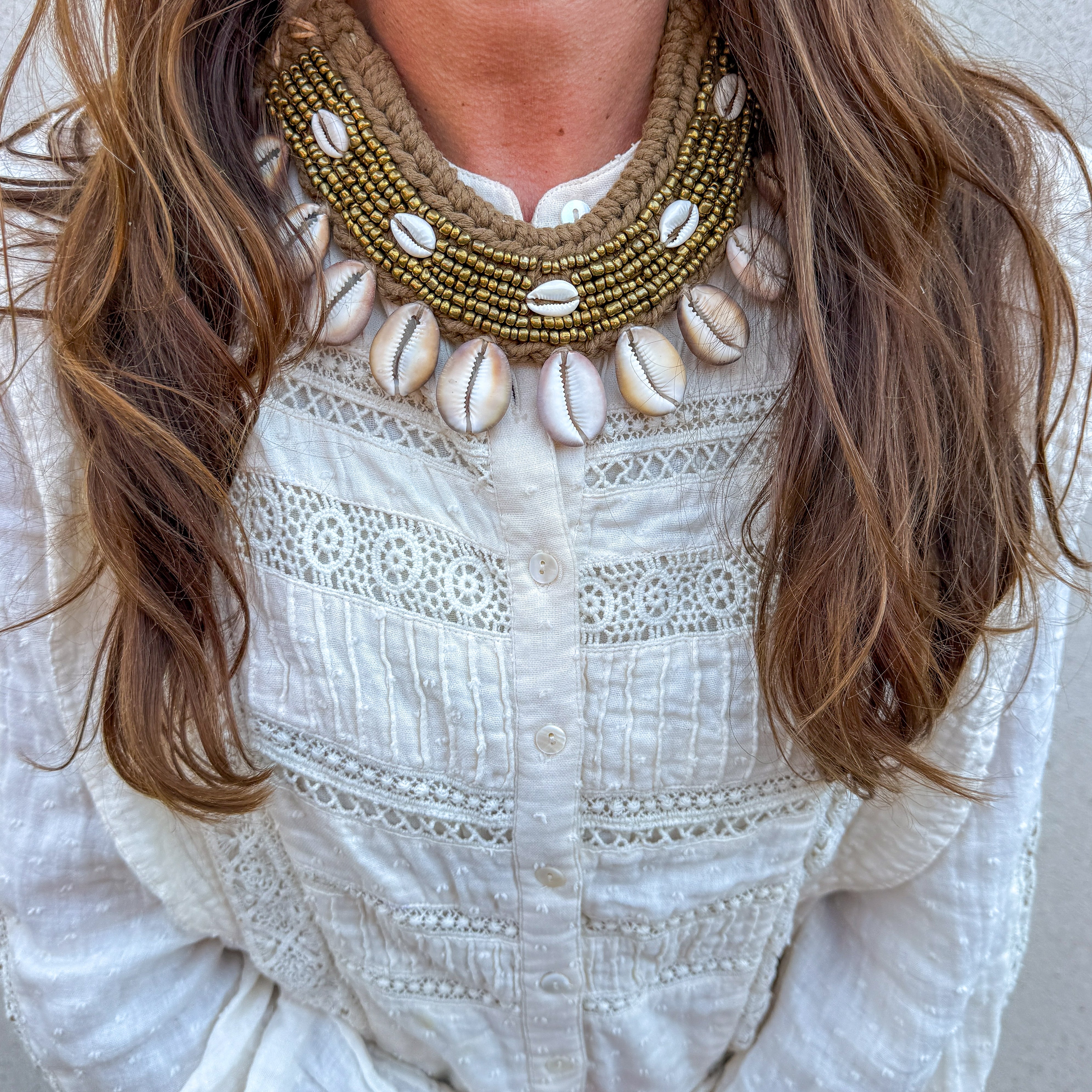 Cowrie Collar Necklace | Edition 17