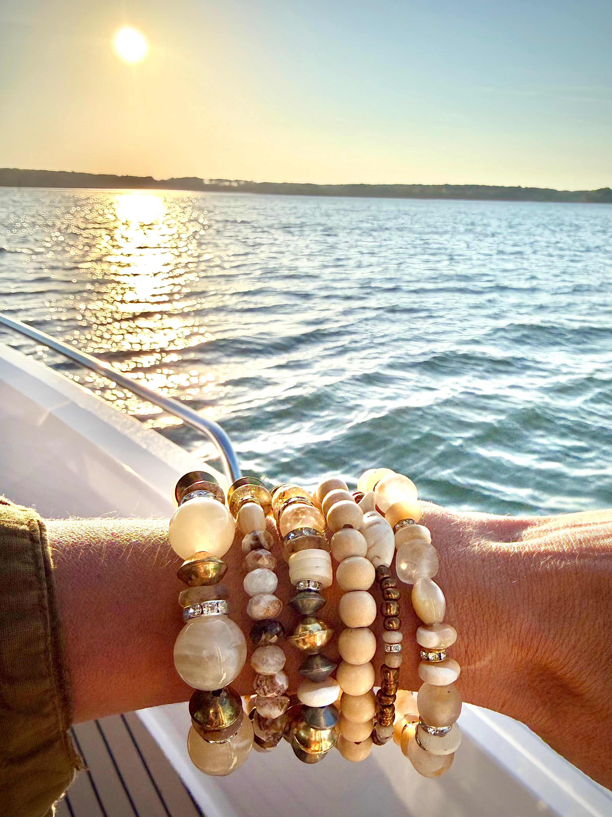 Simple Seed Bracelet | Golden Hour Fish