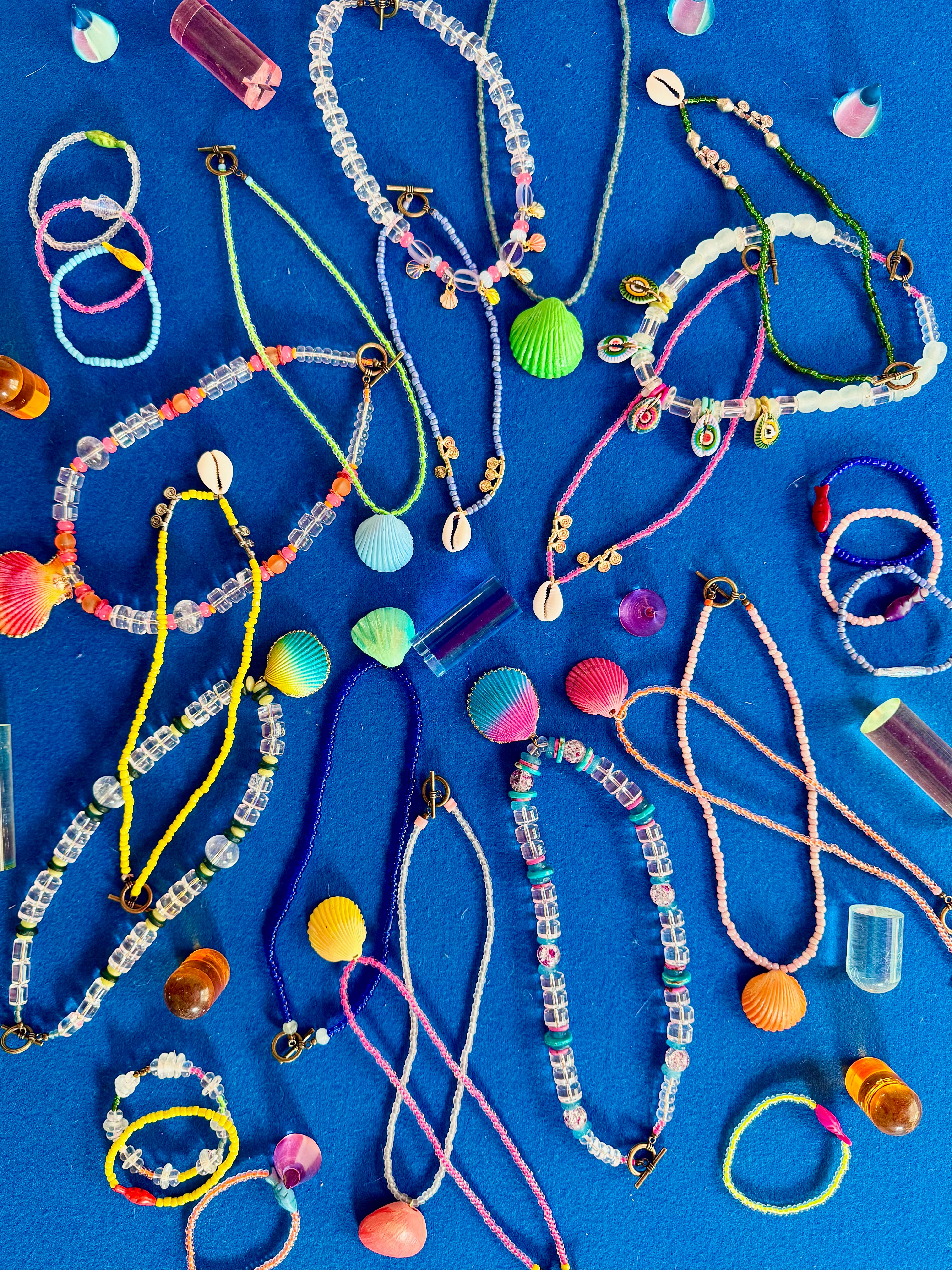 Simple Seed Bracelet | Mist Fish