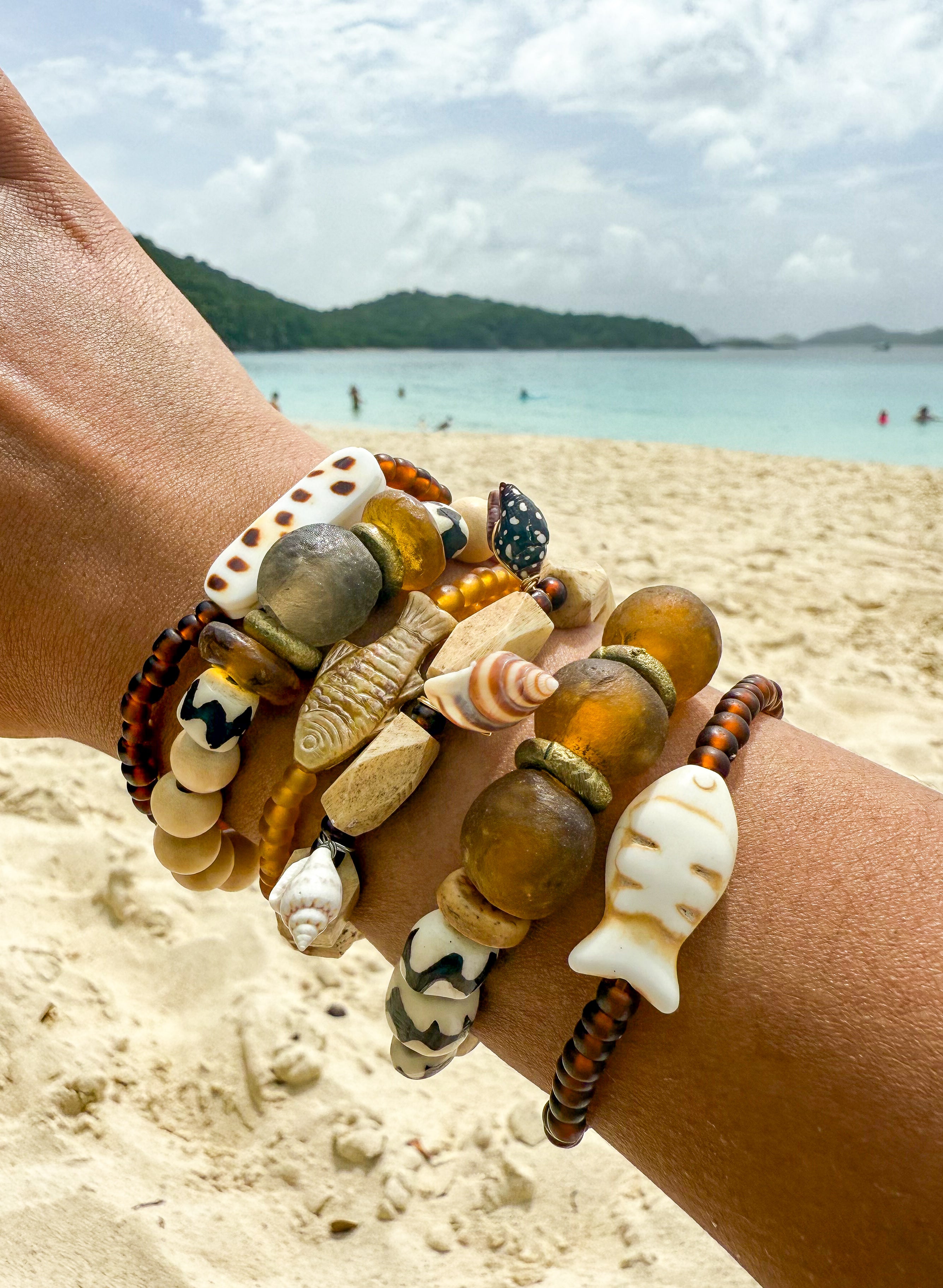 Tribal Charm Bracelet | Batik Sand