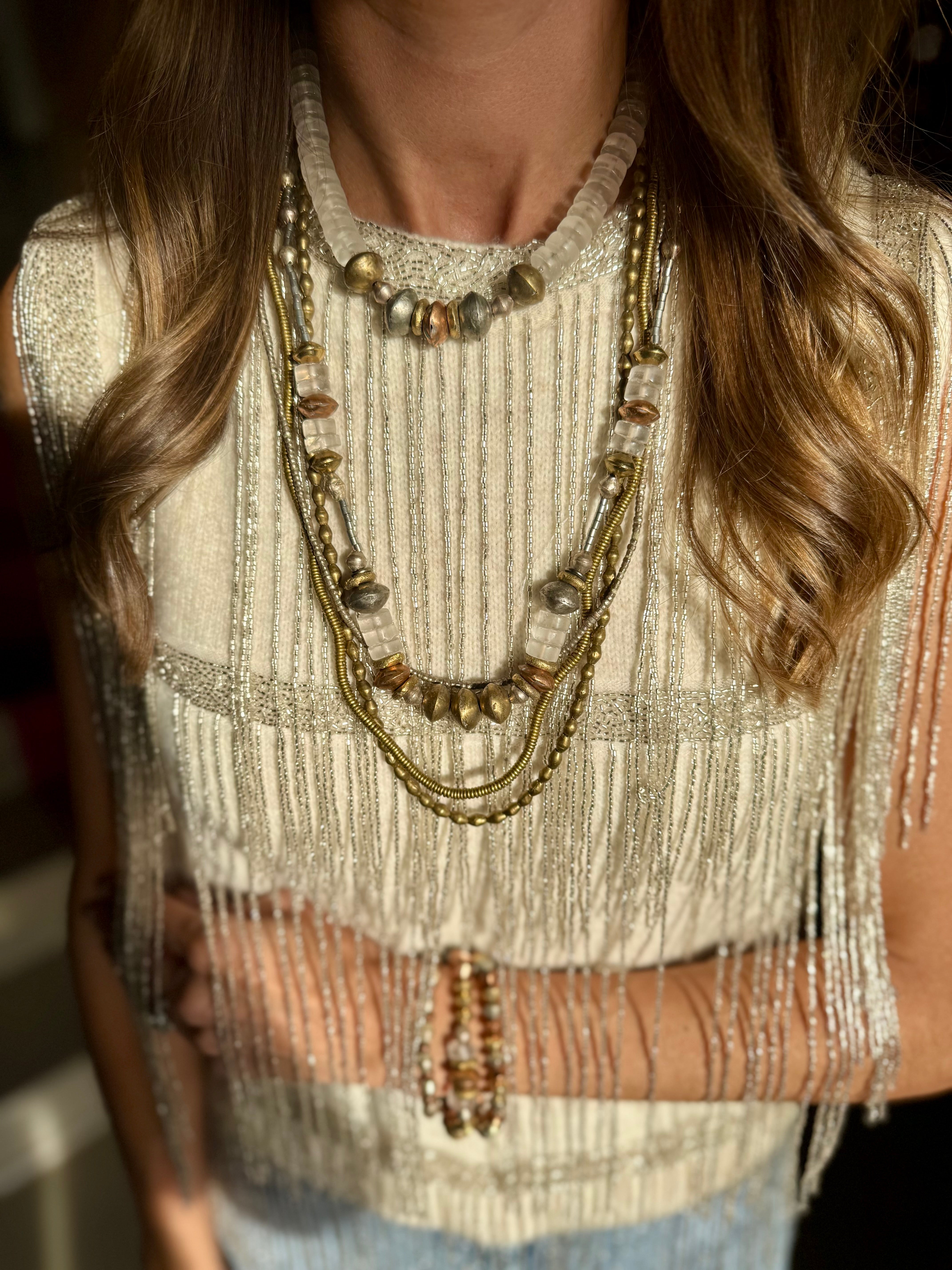 Metal Stack Bracelet | Mixed Metal