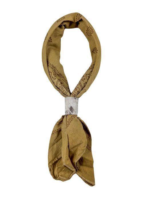 Bandana Necklace | Olive Green
