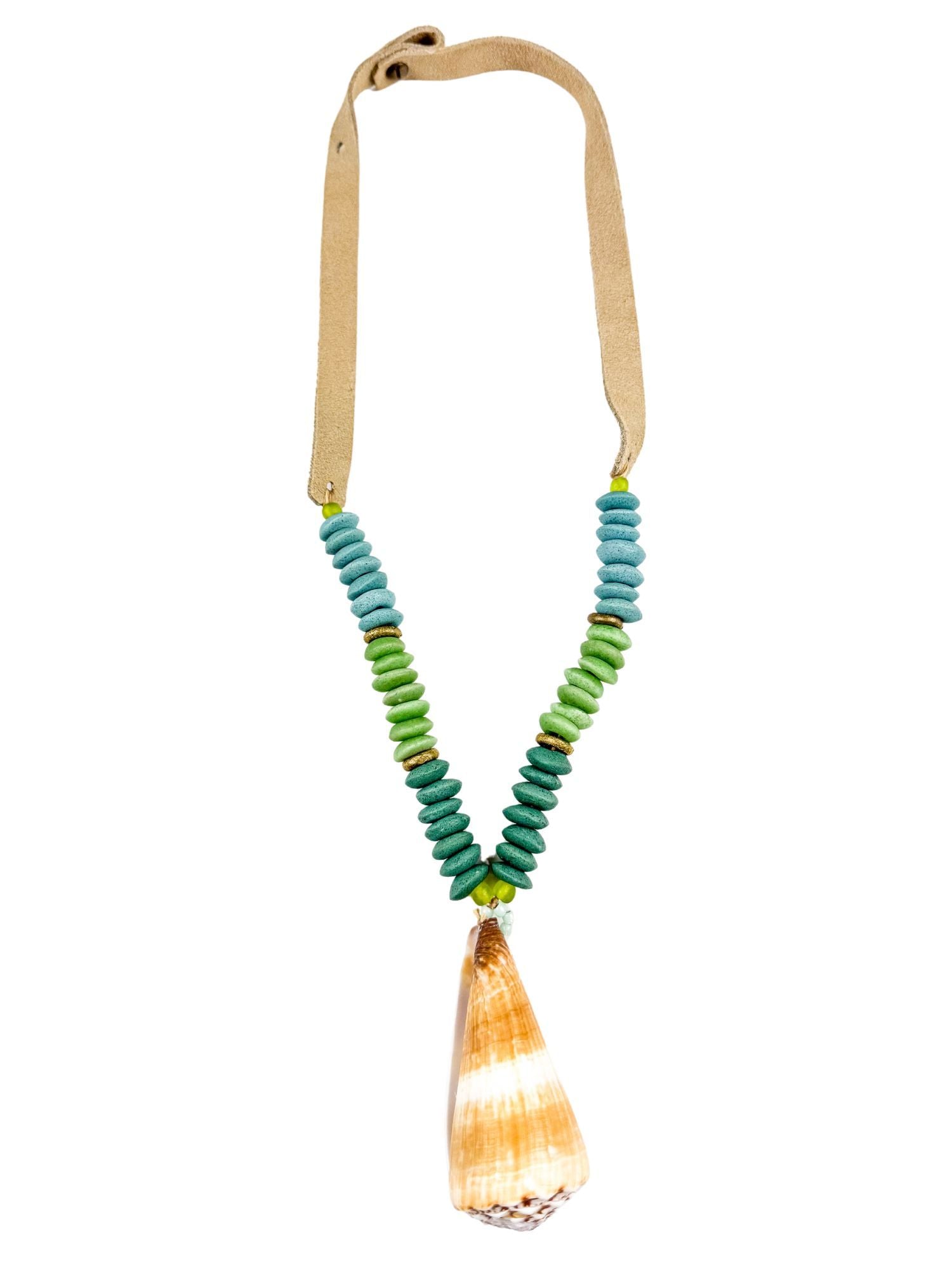 Slim Shell Necklace | Seabreeze