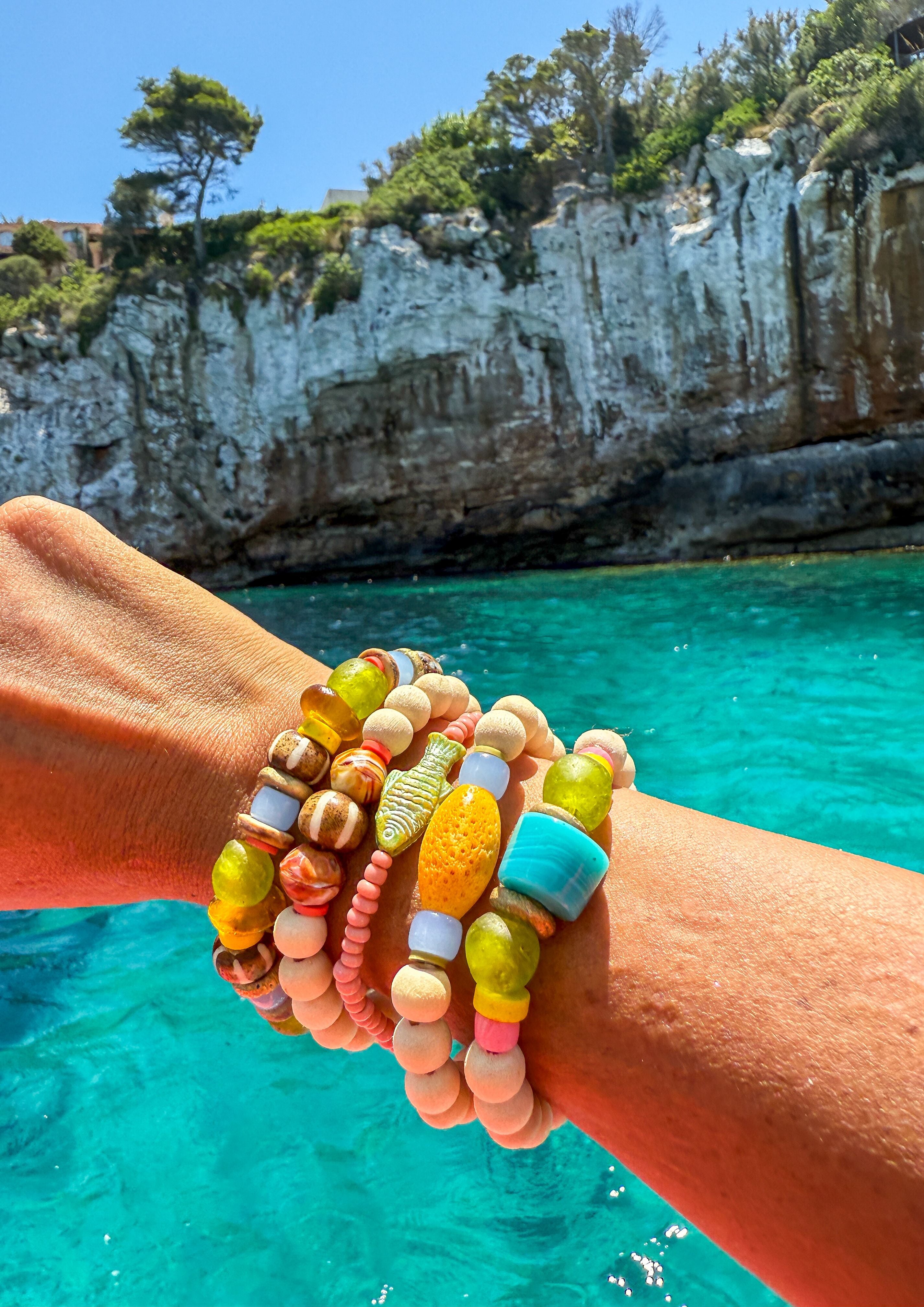 Simple Seed Bracelet | Mallorca Fish
