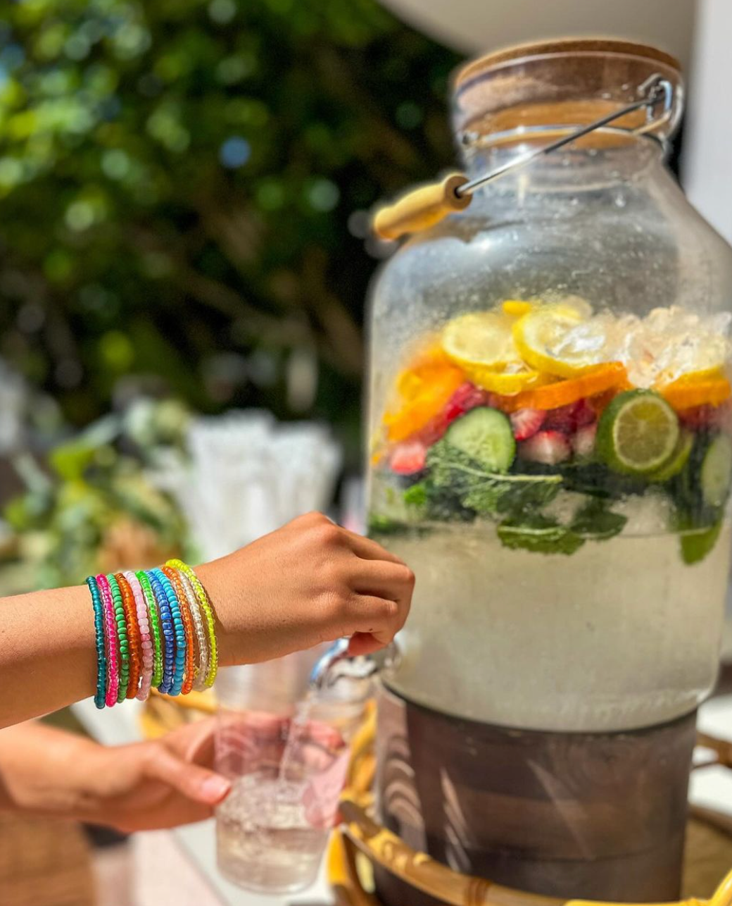 Simple Seed Bracelet Set | Multi