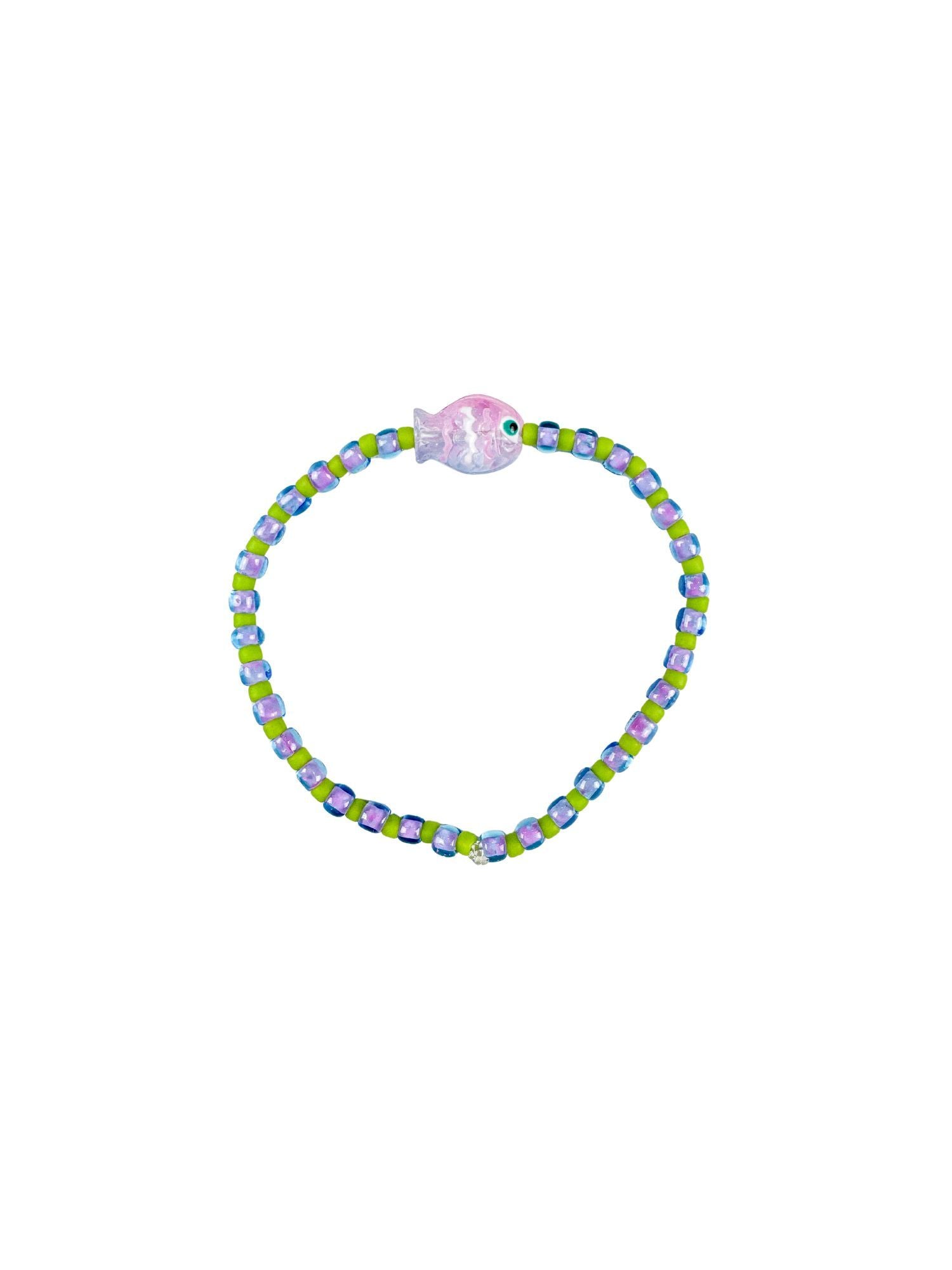 Simple Seed Bracelet | Lilac Fish