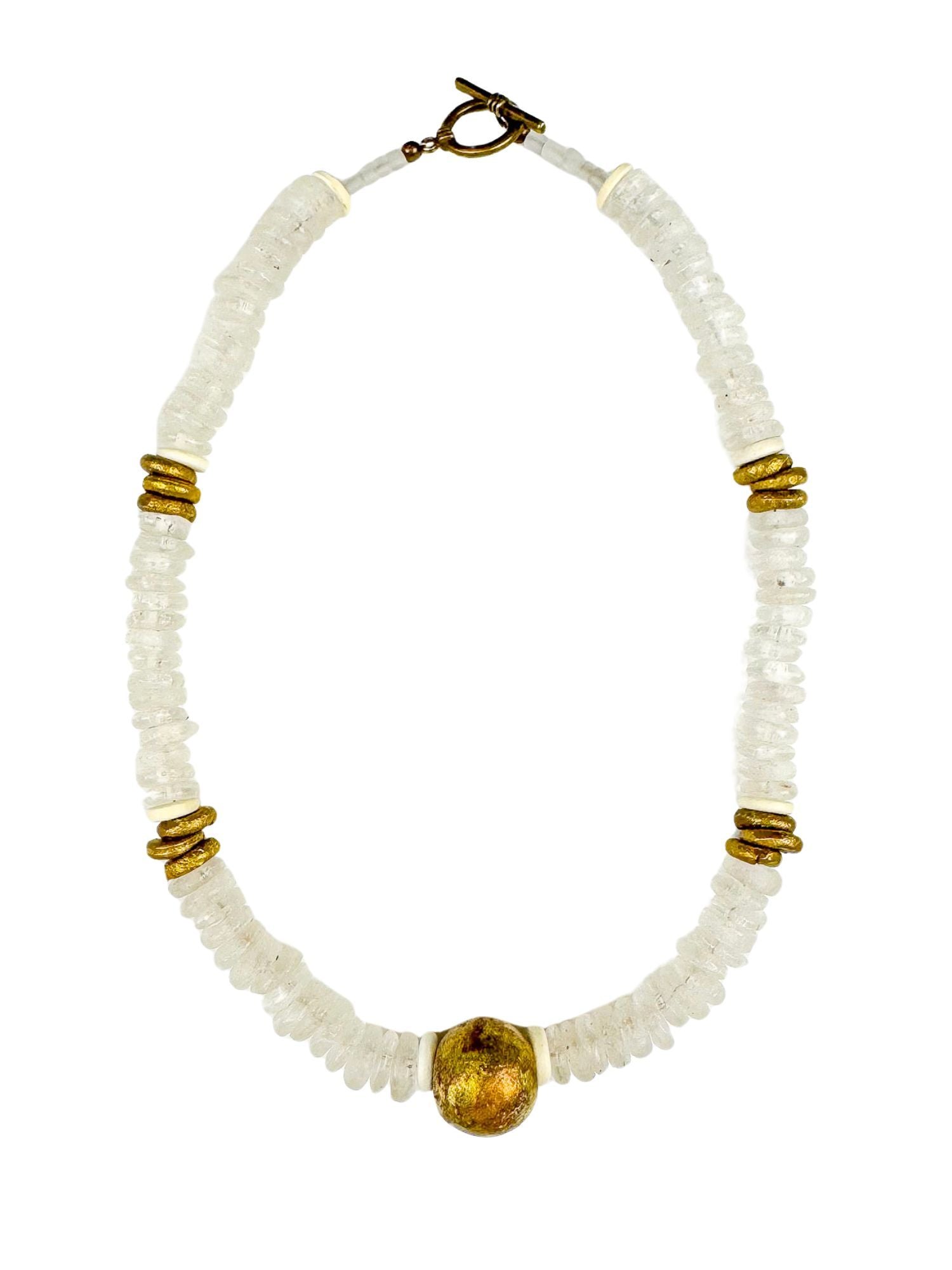 Classic Glass Necklace | Mist