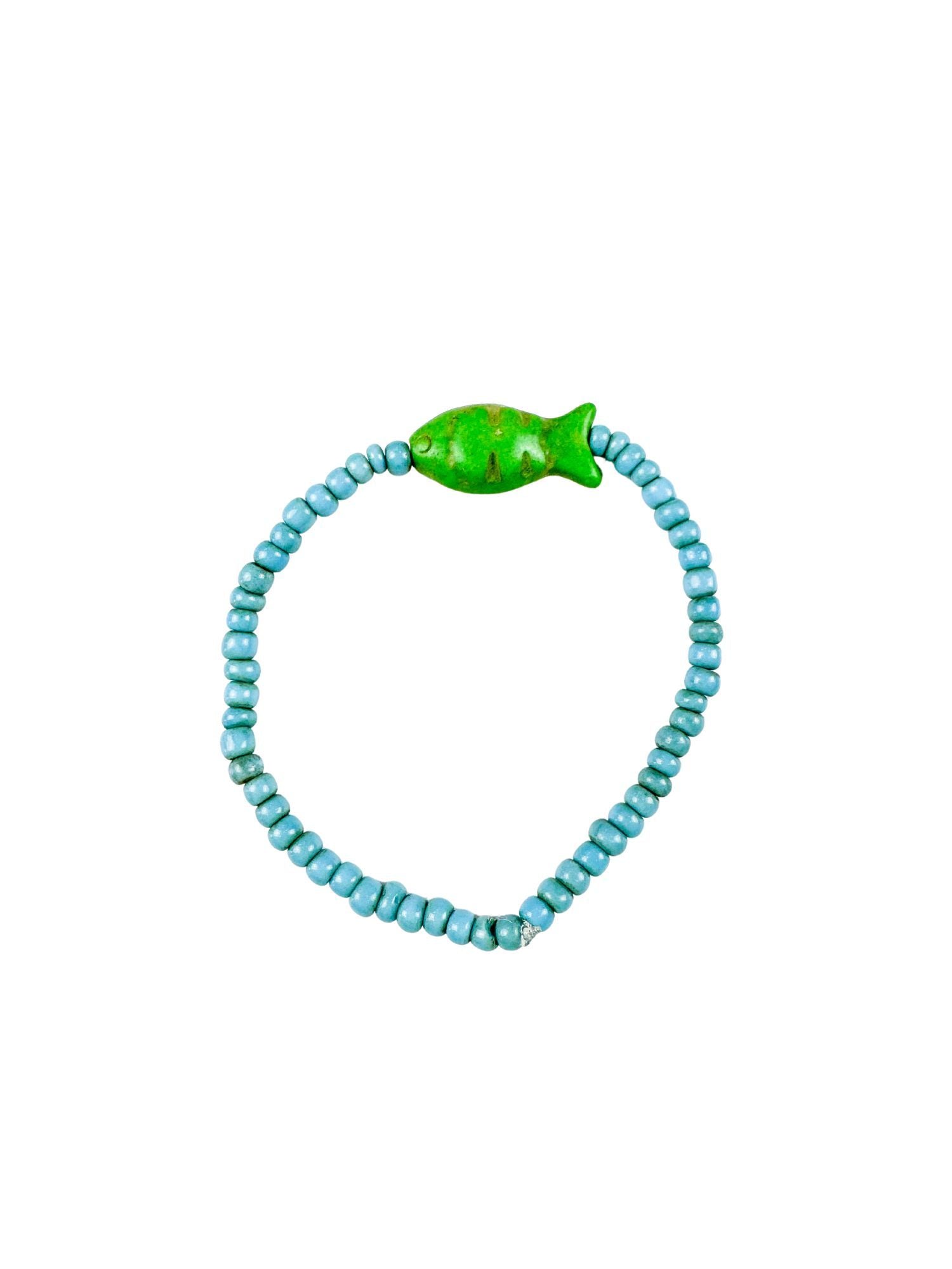 Simple Seed Bracelet | Lagoon Fish