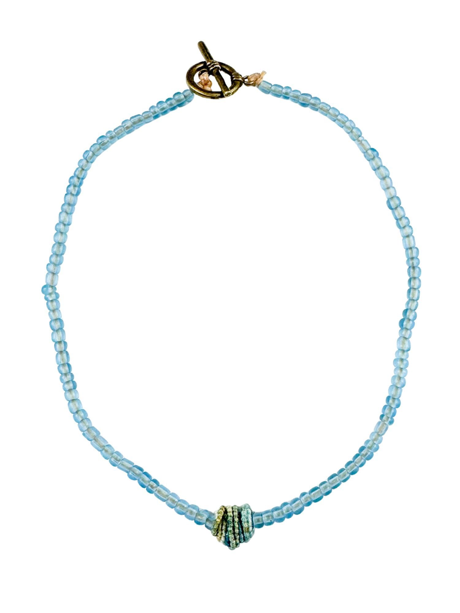 Seed Classic Necklace | Denim