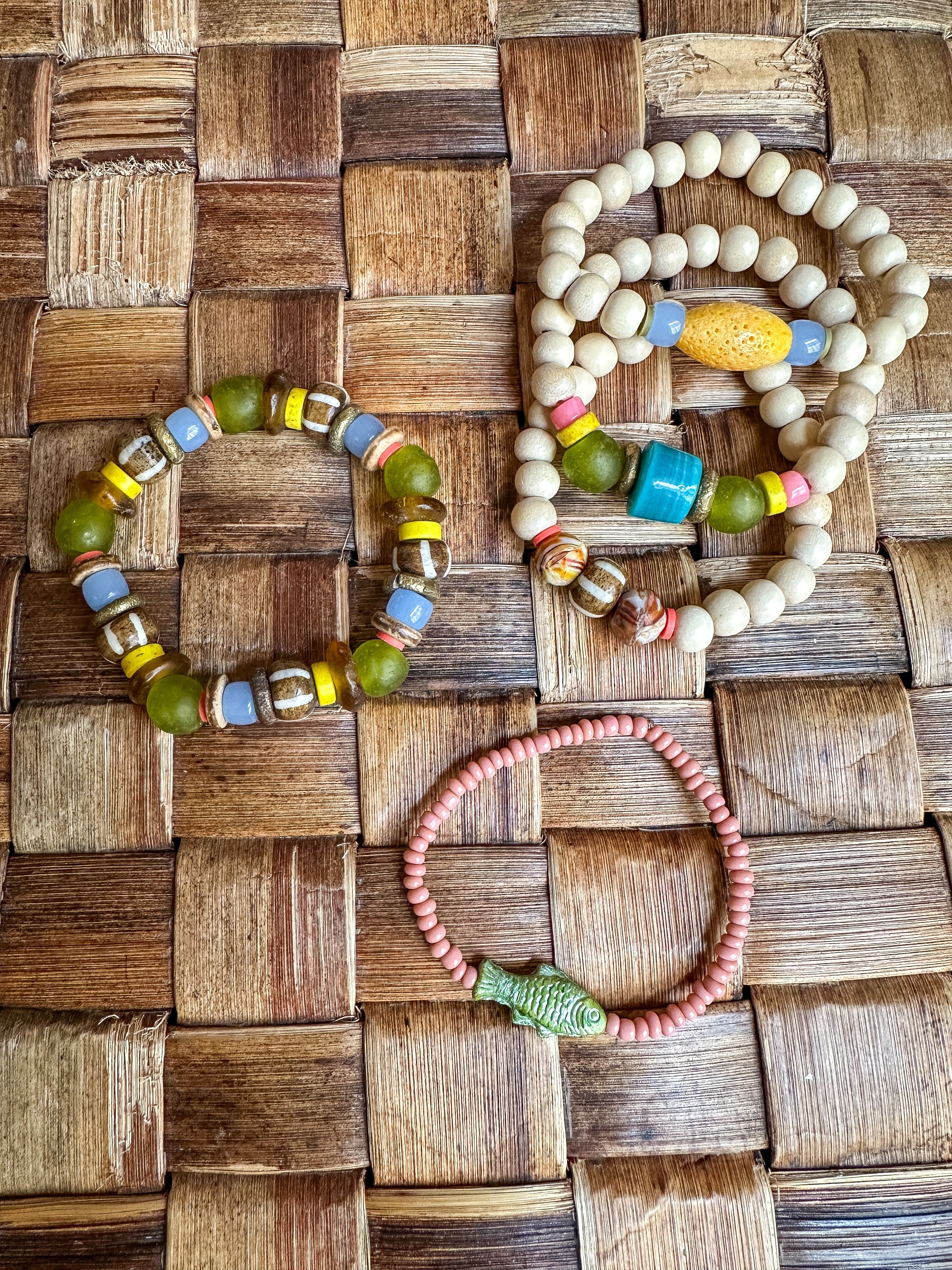 Simple Seed Bracelet | Mallorca Fish