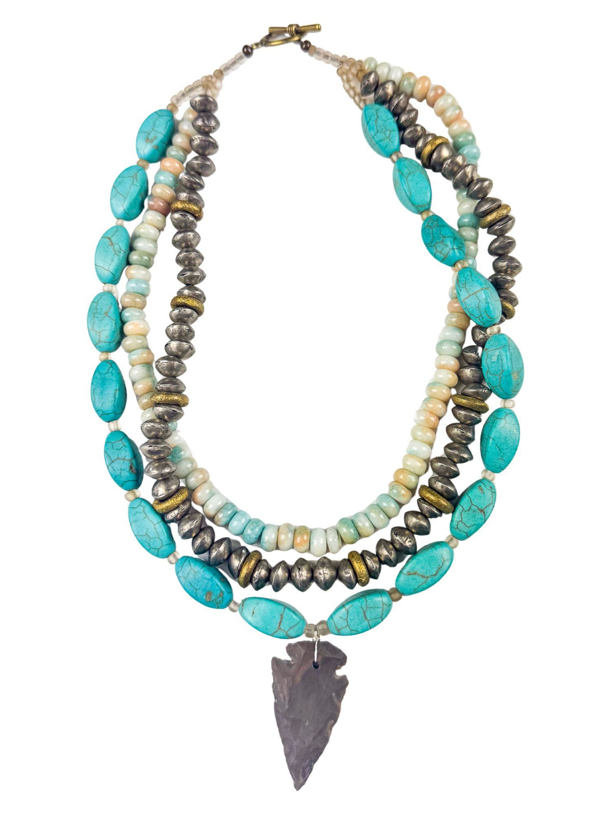 Layered Arrowhead Necklace | Westward