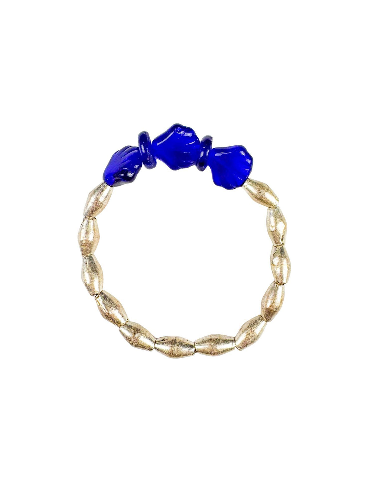 Metal Stack Bracelet | Dark Blue | Final Sale