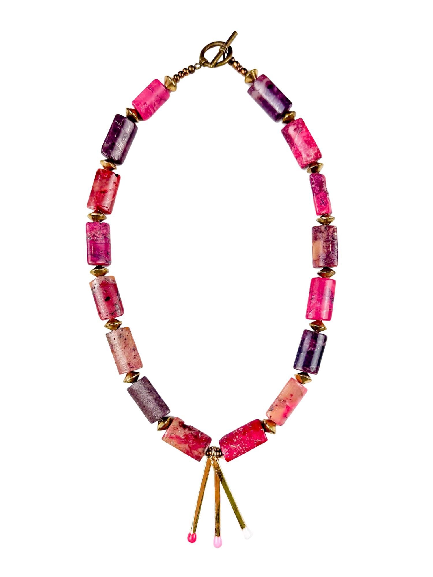 Classic Match Necklace | Desert Rose