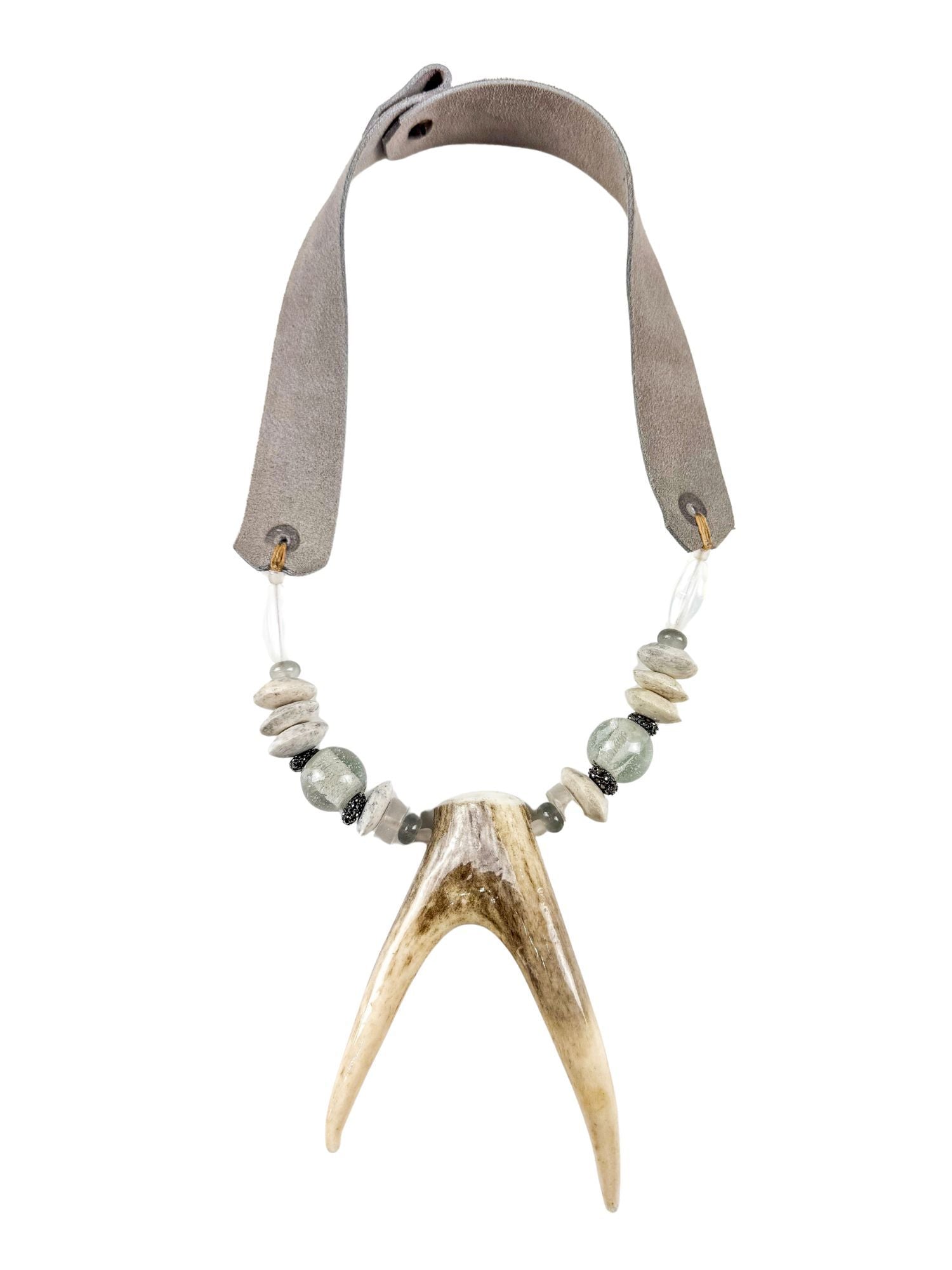 Mid Antler Necklace | Aspen