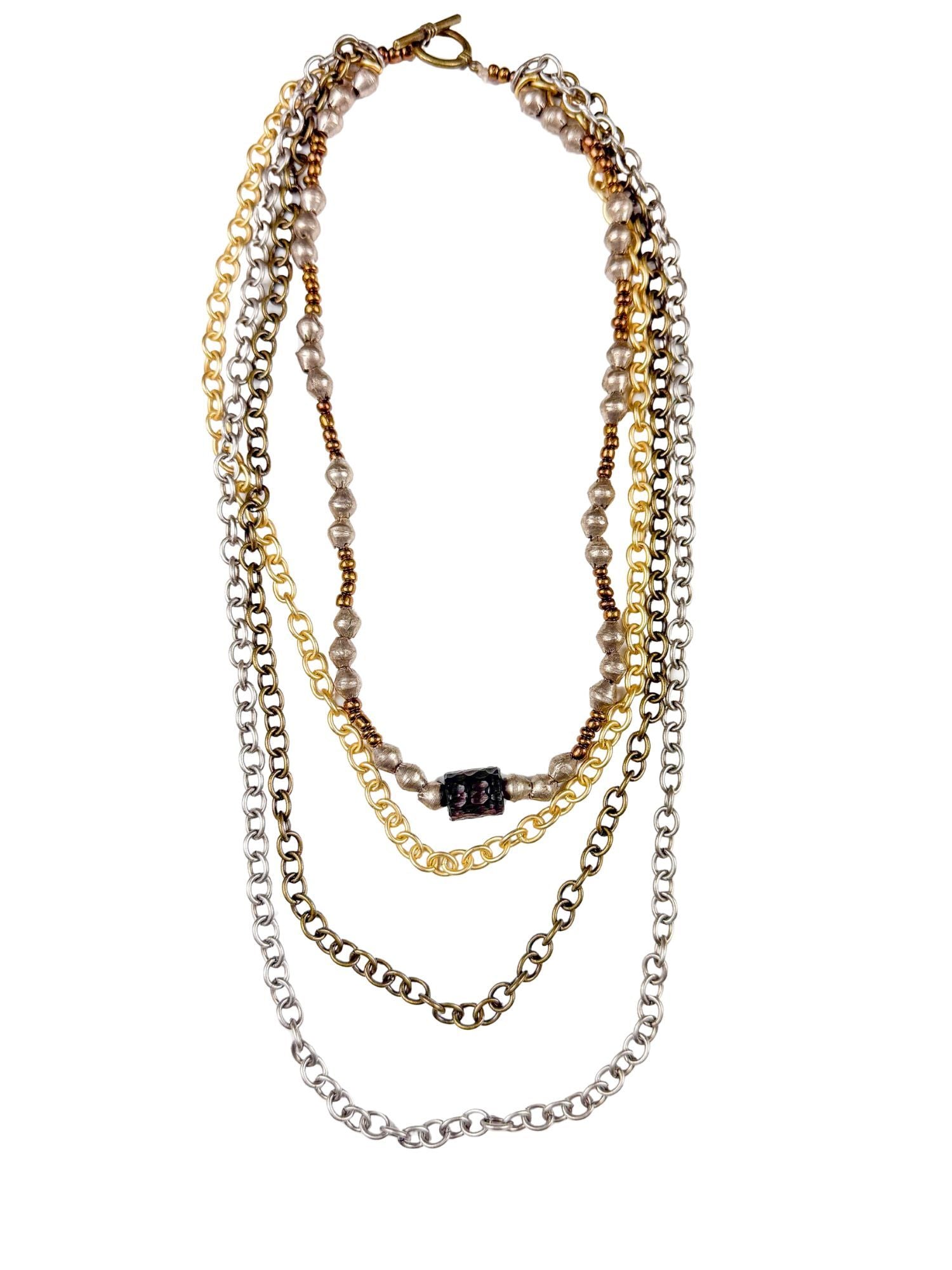 Chain Classic Necklace | Slate