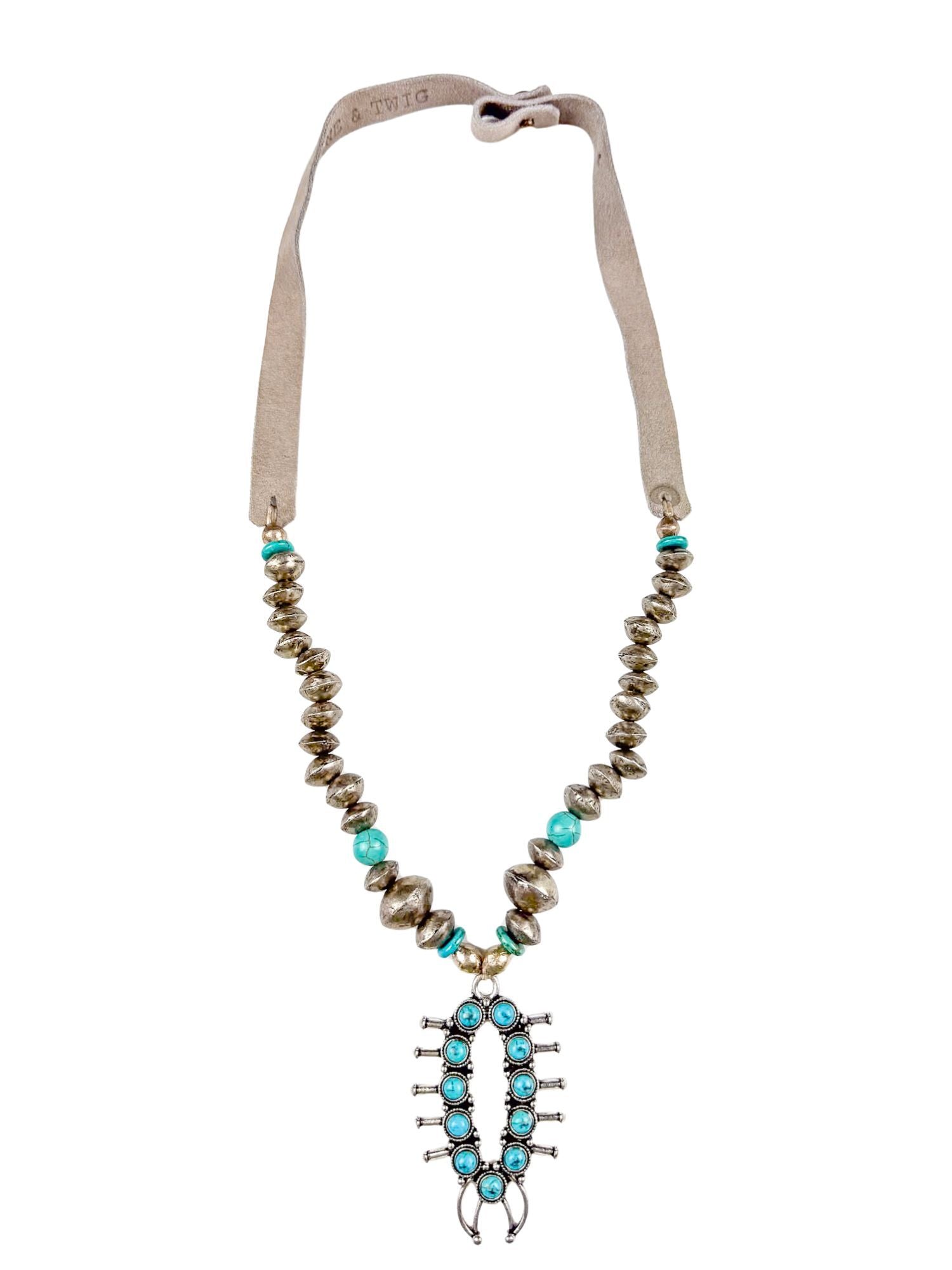 Long Slim Pendant Necklace | West