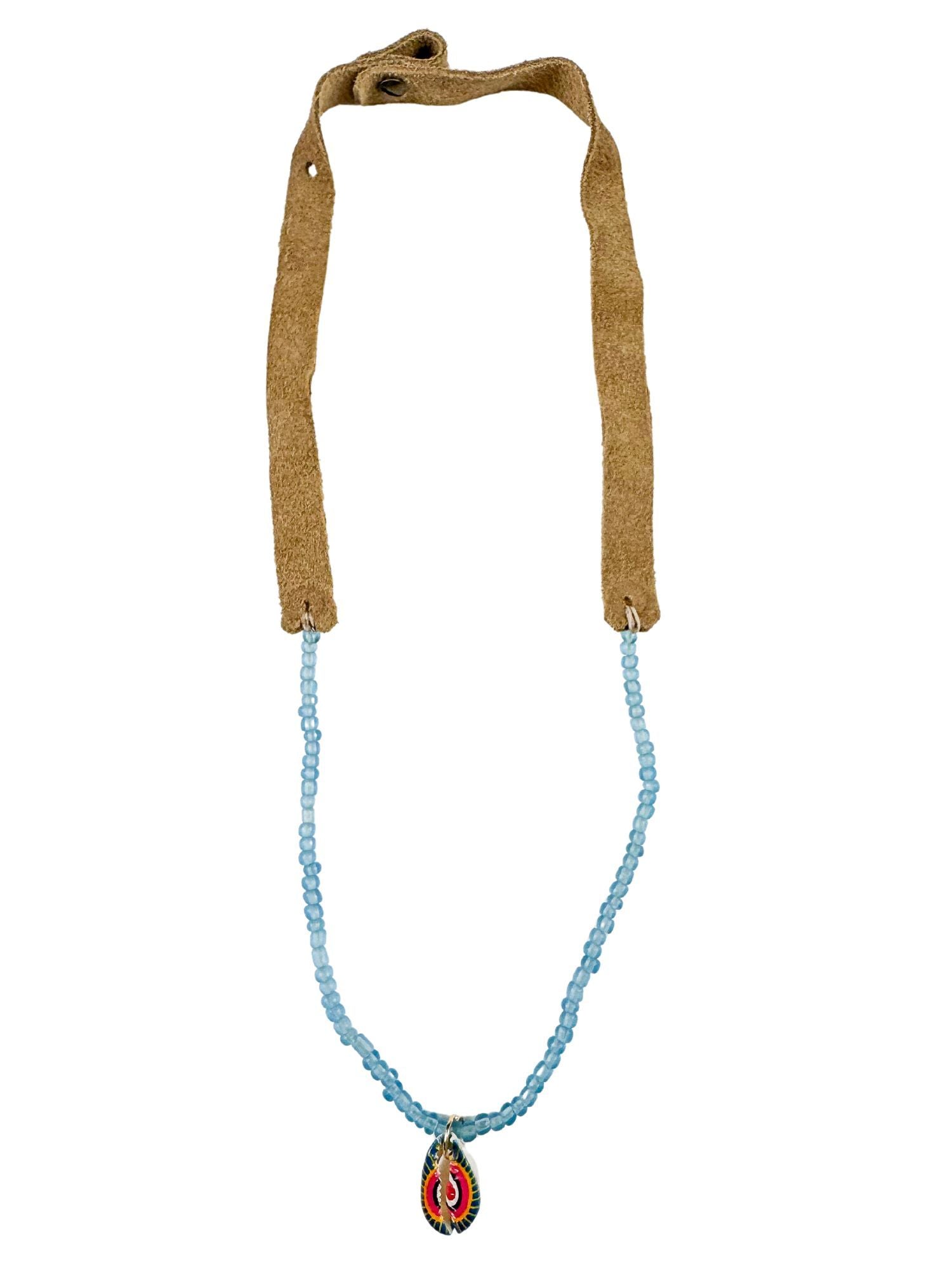 Slim Cowrie Necklace | Tropic | Final Sale
