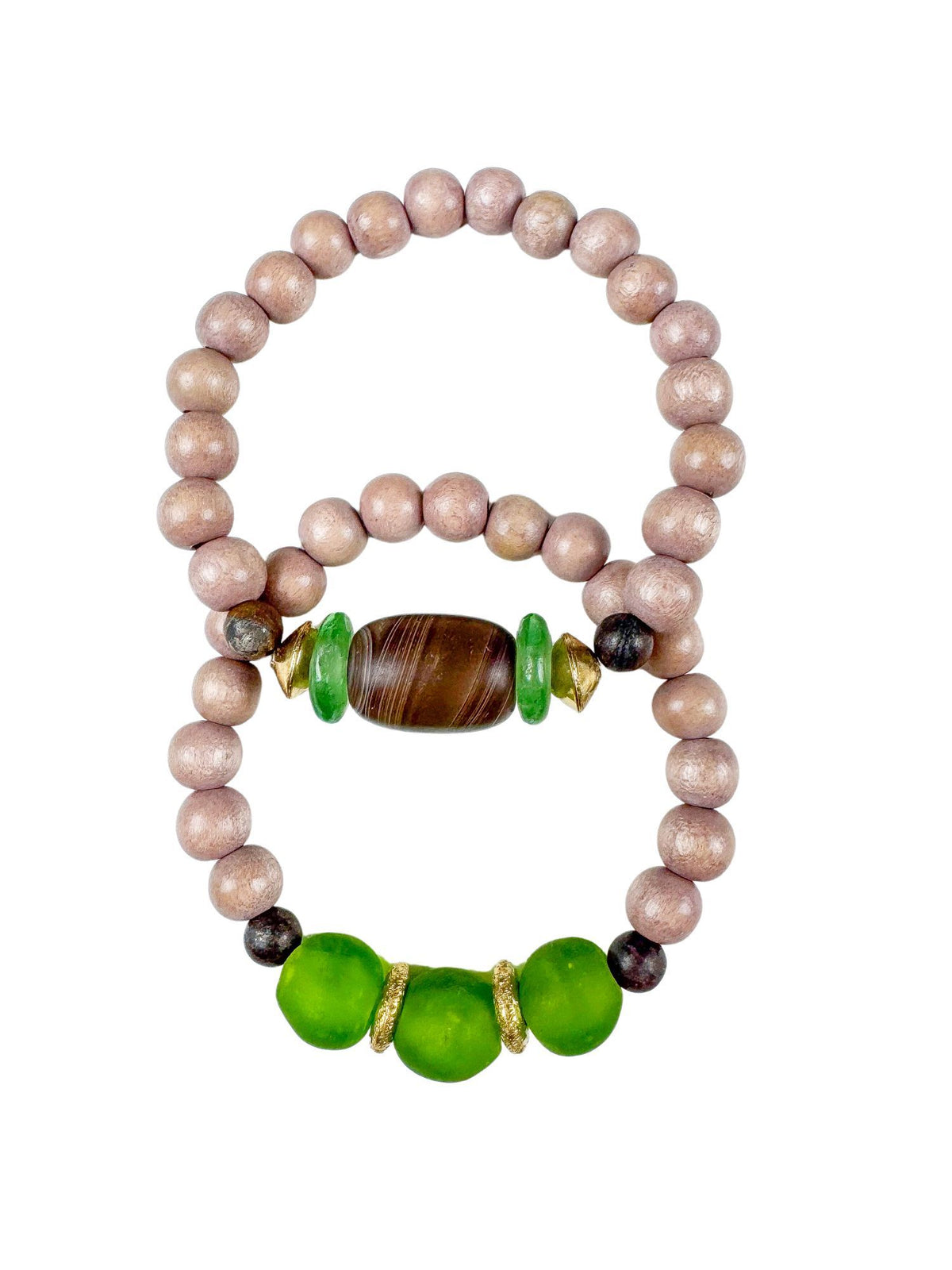 Duo Bracelet Set | Sage | Final Sale