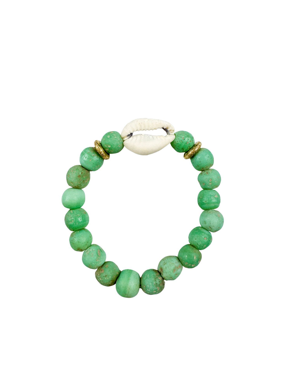 Cowrie Stack Bracelet | Sea Foam | Final Sale