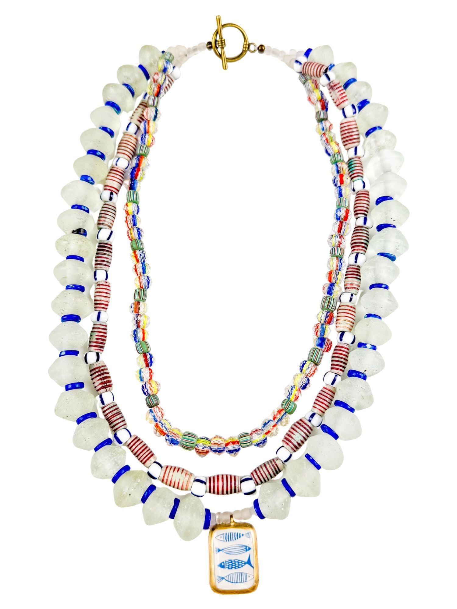 Layered Pendant Necklace | Cape Cod