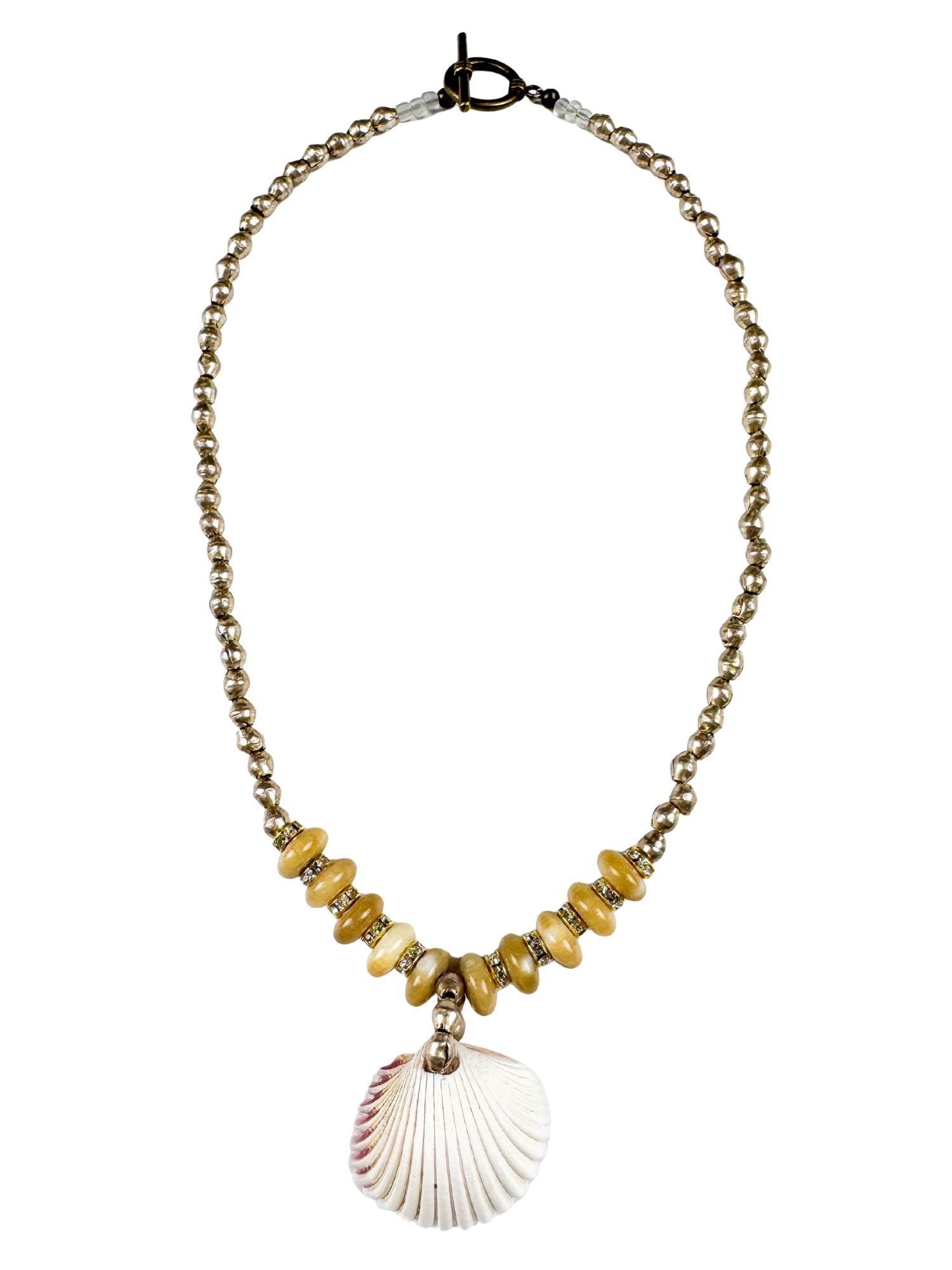 Classic Shell Necklace | Silver