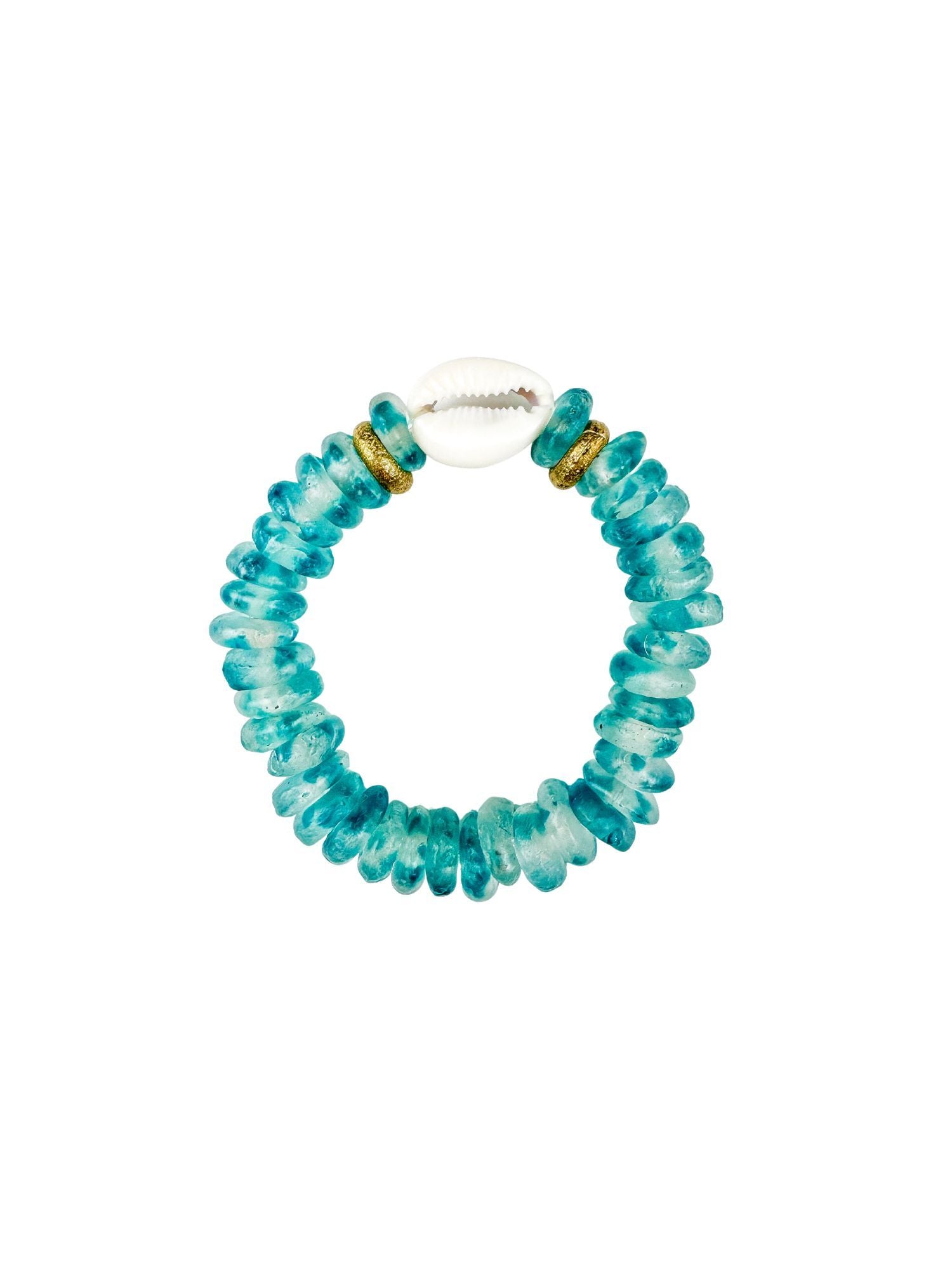 Intricate Stack Bracelet | Cowrie Seabreeze