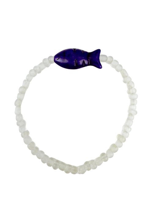 Simple Seed Bracelet | Mist Fish