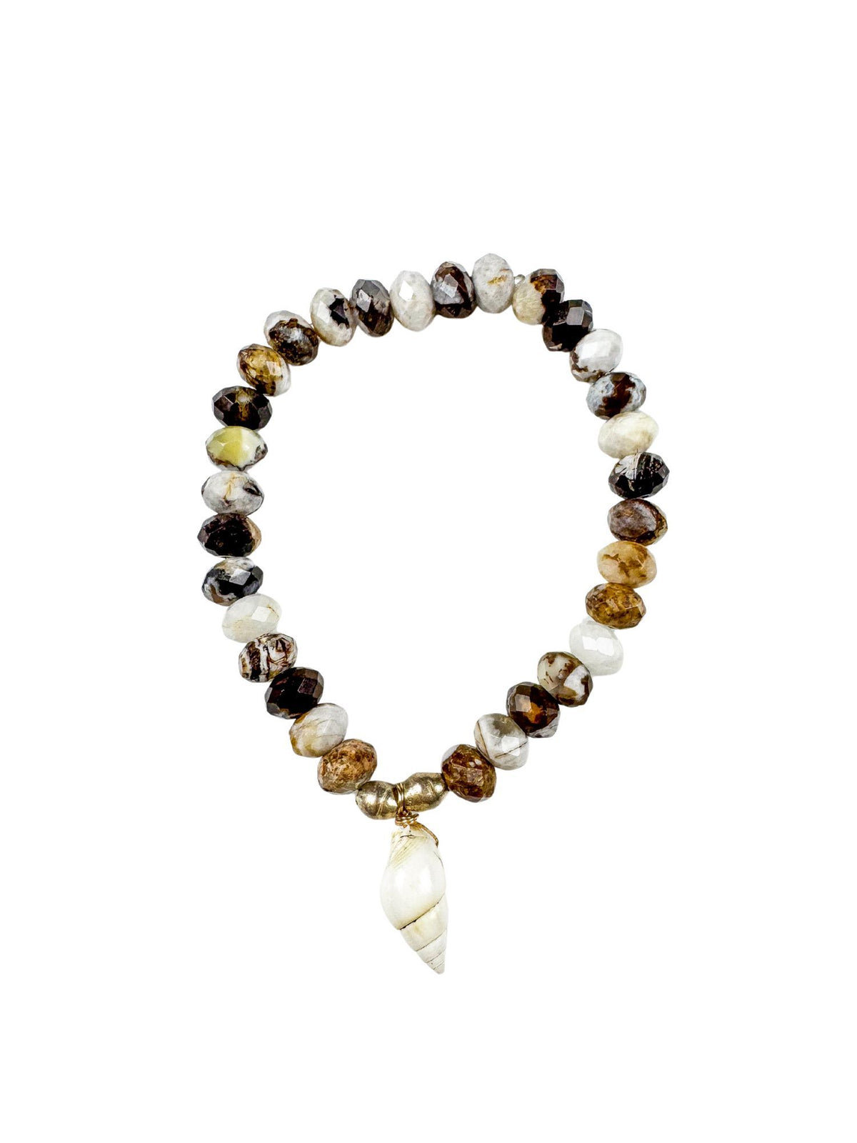 Shell Stack Bracelet | Stone | Final Sale