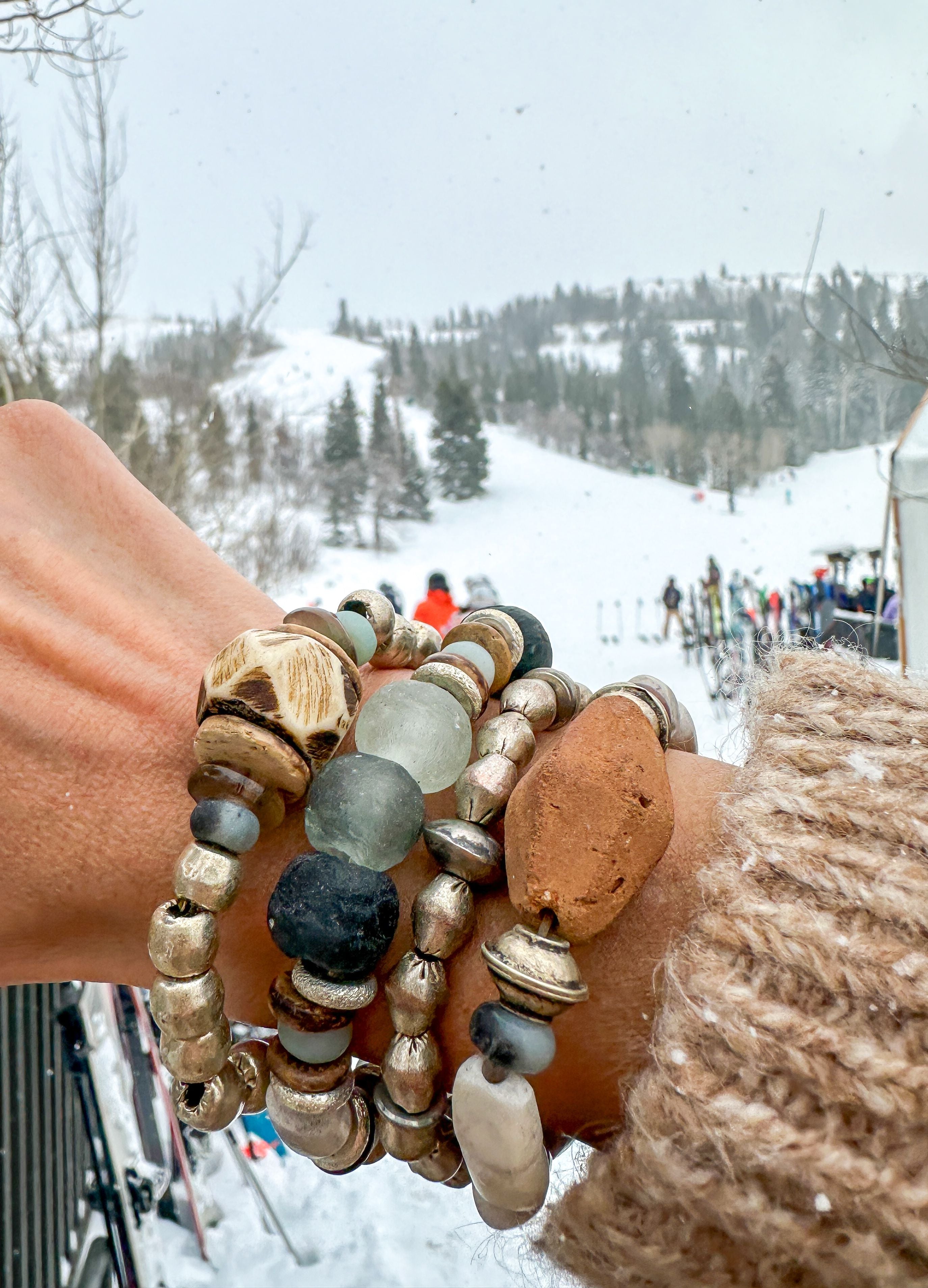 Metal Single Stack Bracelet | Mountaintop