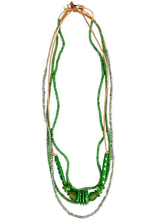Layer Necklace Set | Green