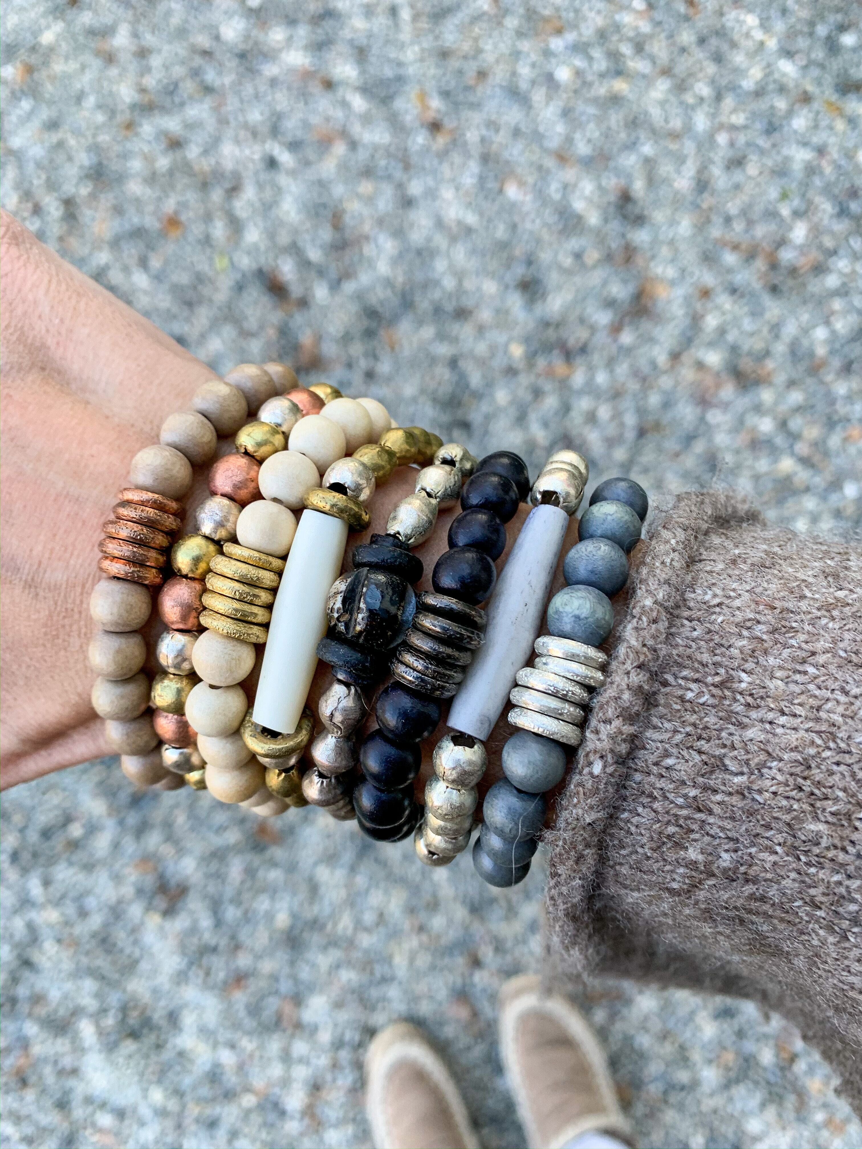 Duo Bracelet Set | Mixed Metal