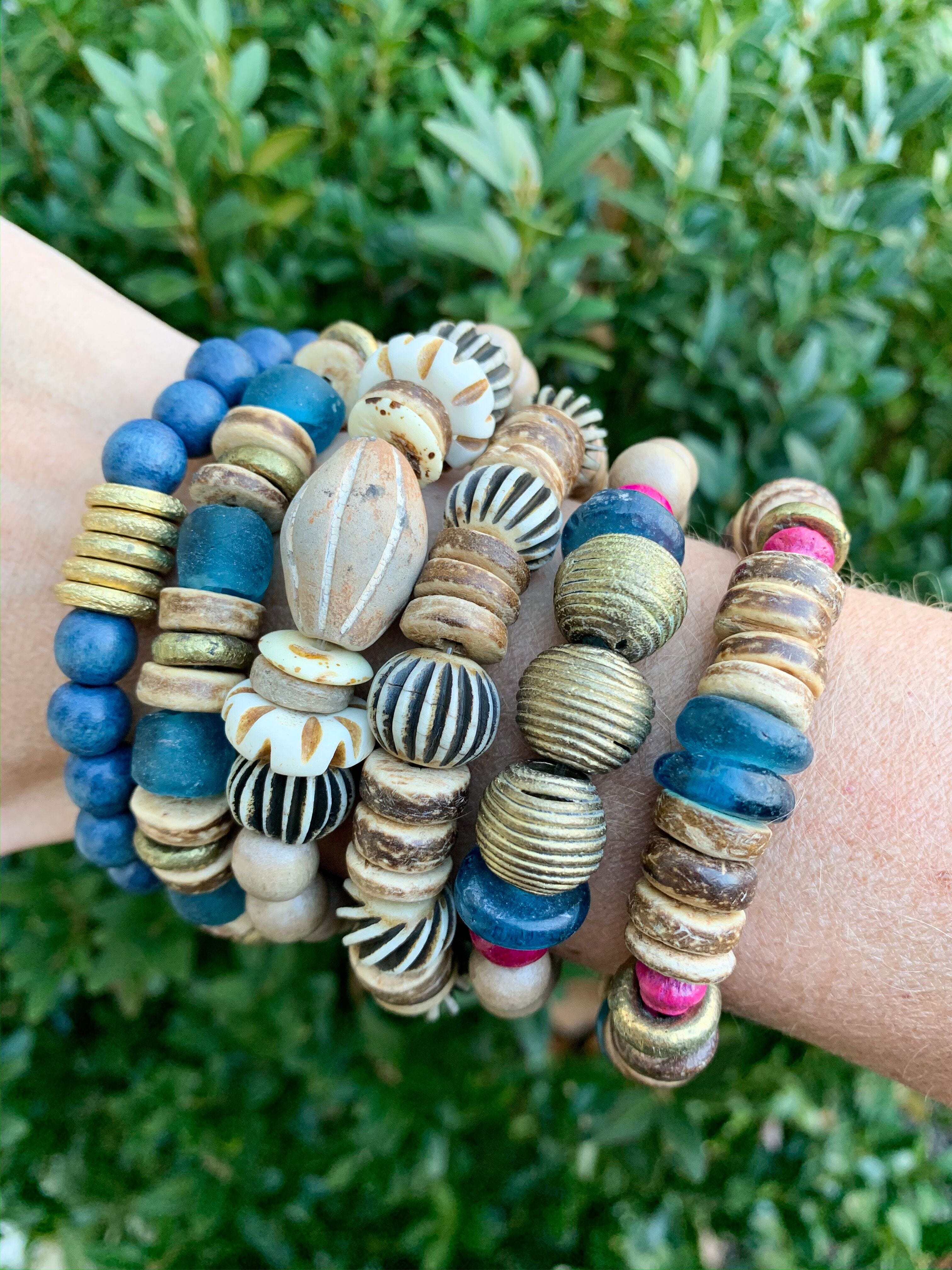 Intricate stack bracelet