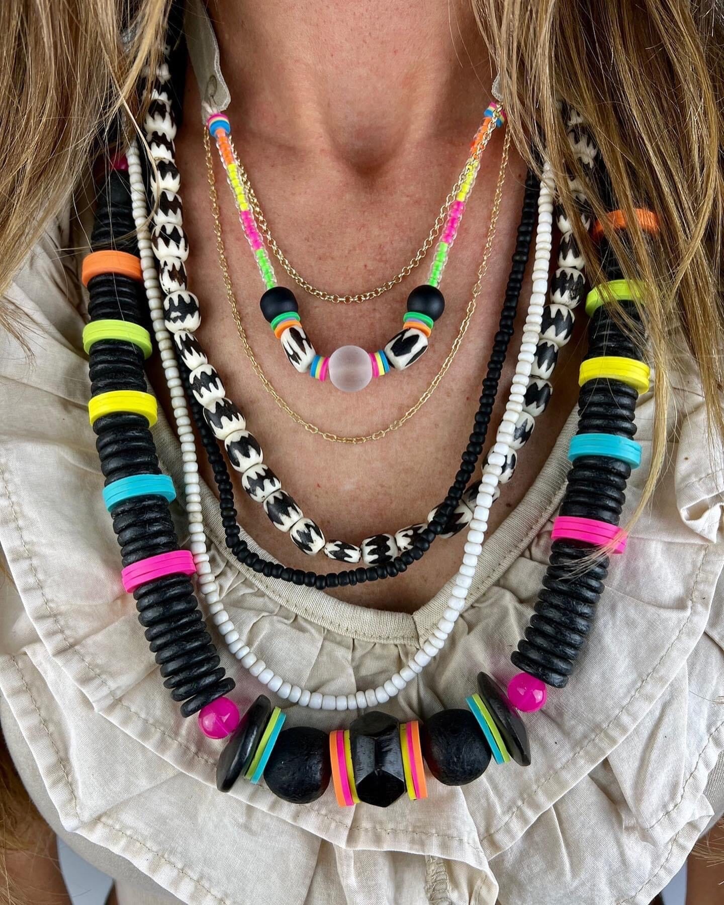 Layer Necklace Set of 3 | Gray | Final Sale