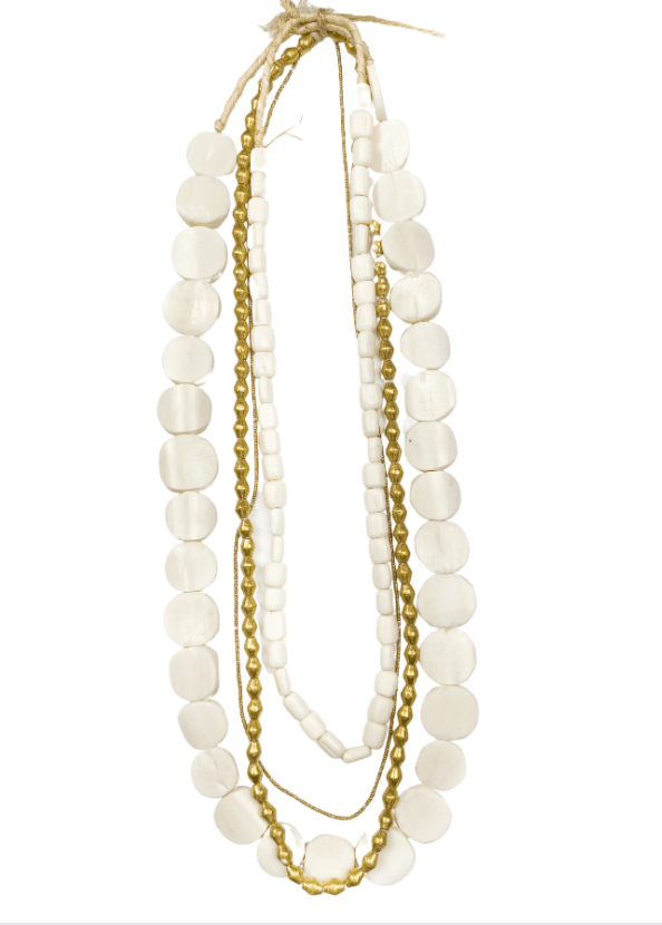 Layer Necklace Set | Ivory