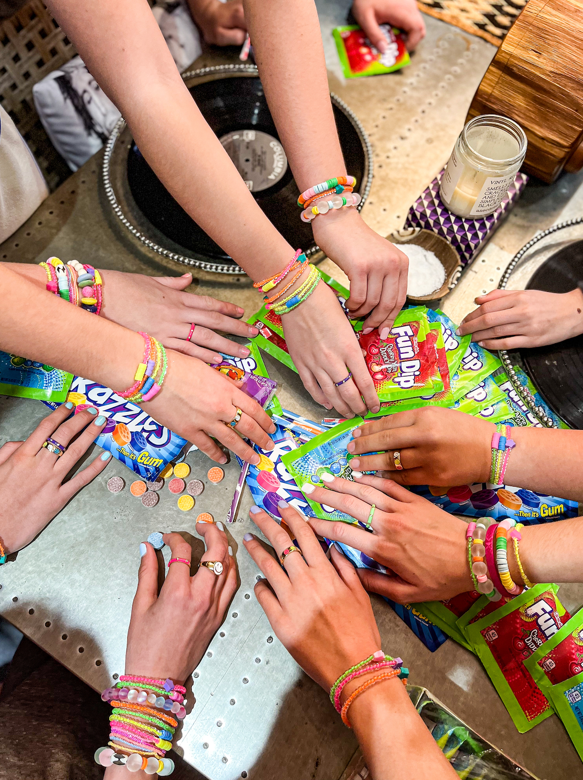 Teen Star Seed Bracelet | Green