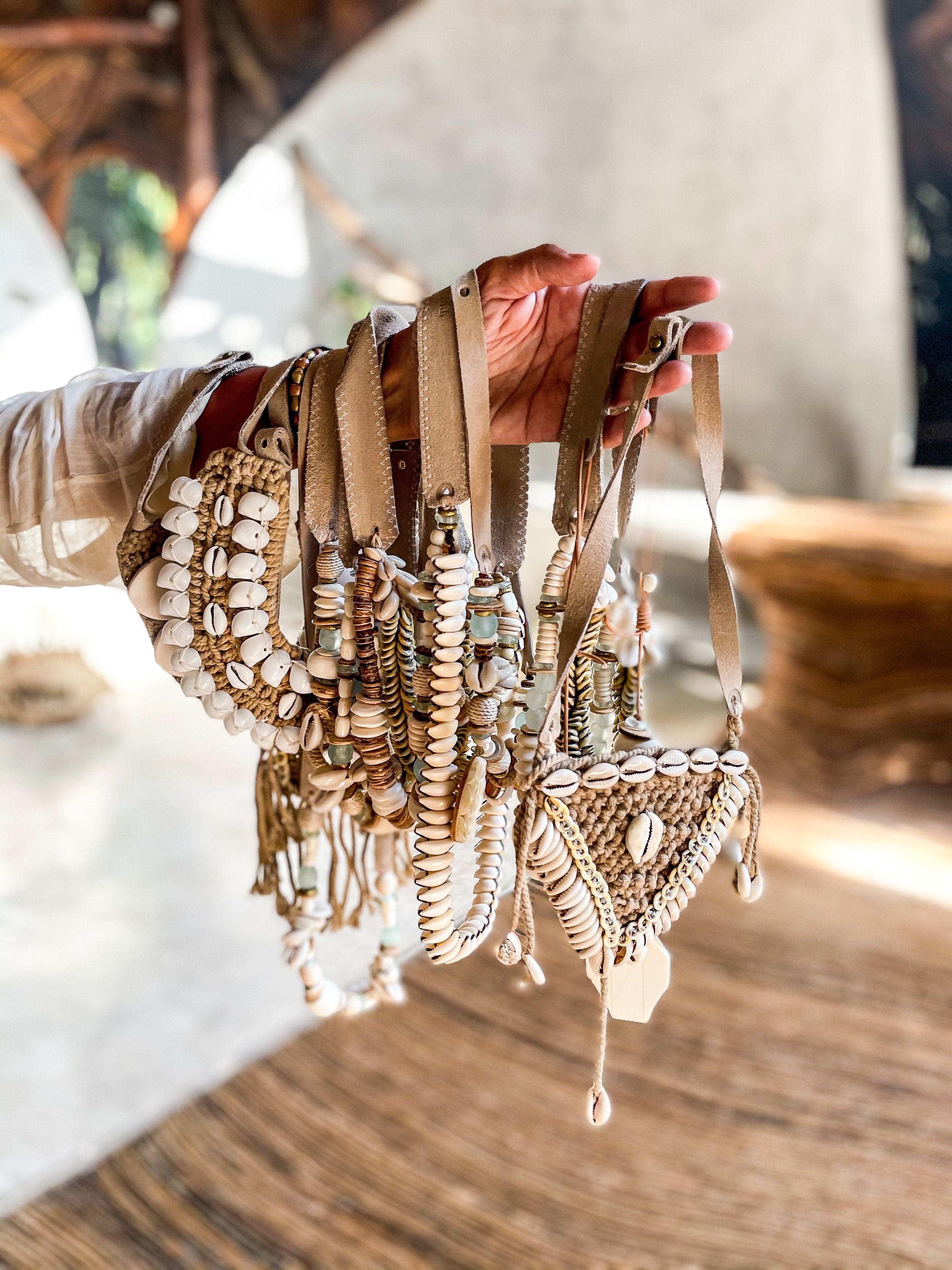 Layer Necklace Set | Gray Cowrie