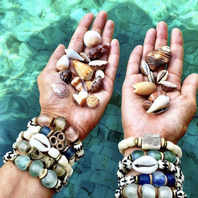 Tribal Stack Bracelet | Lagoon Batik