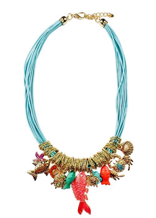Layered Charm Necklace | Coral Bay