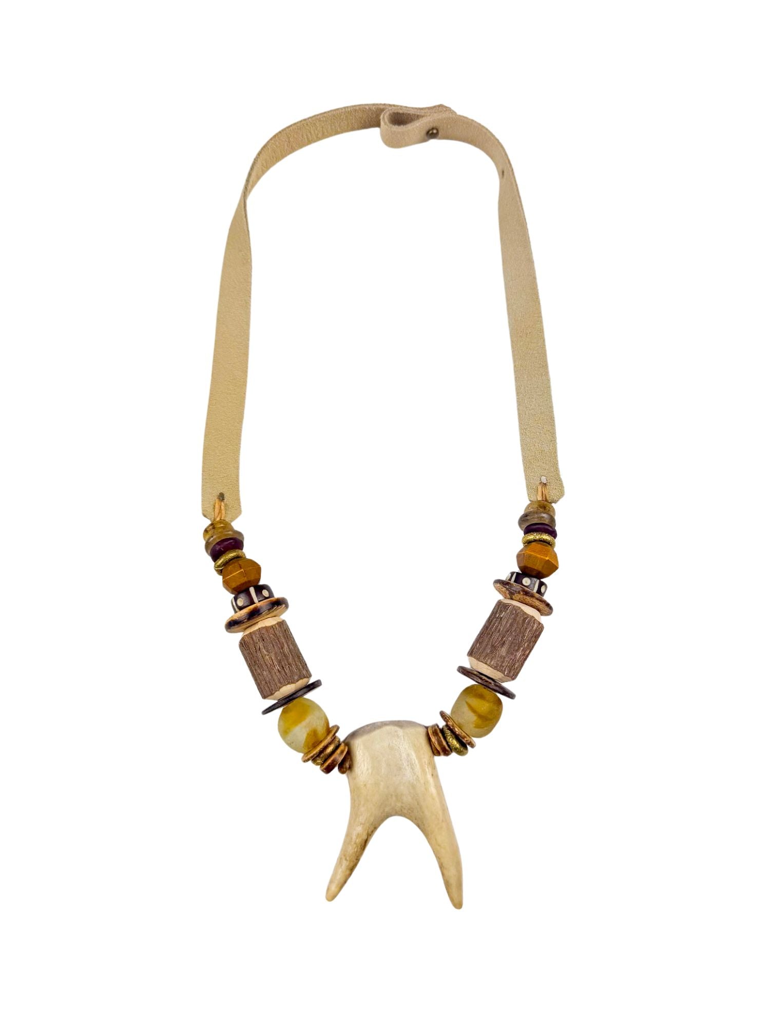 Slim Antler Necklace | Roots