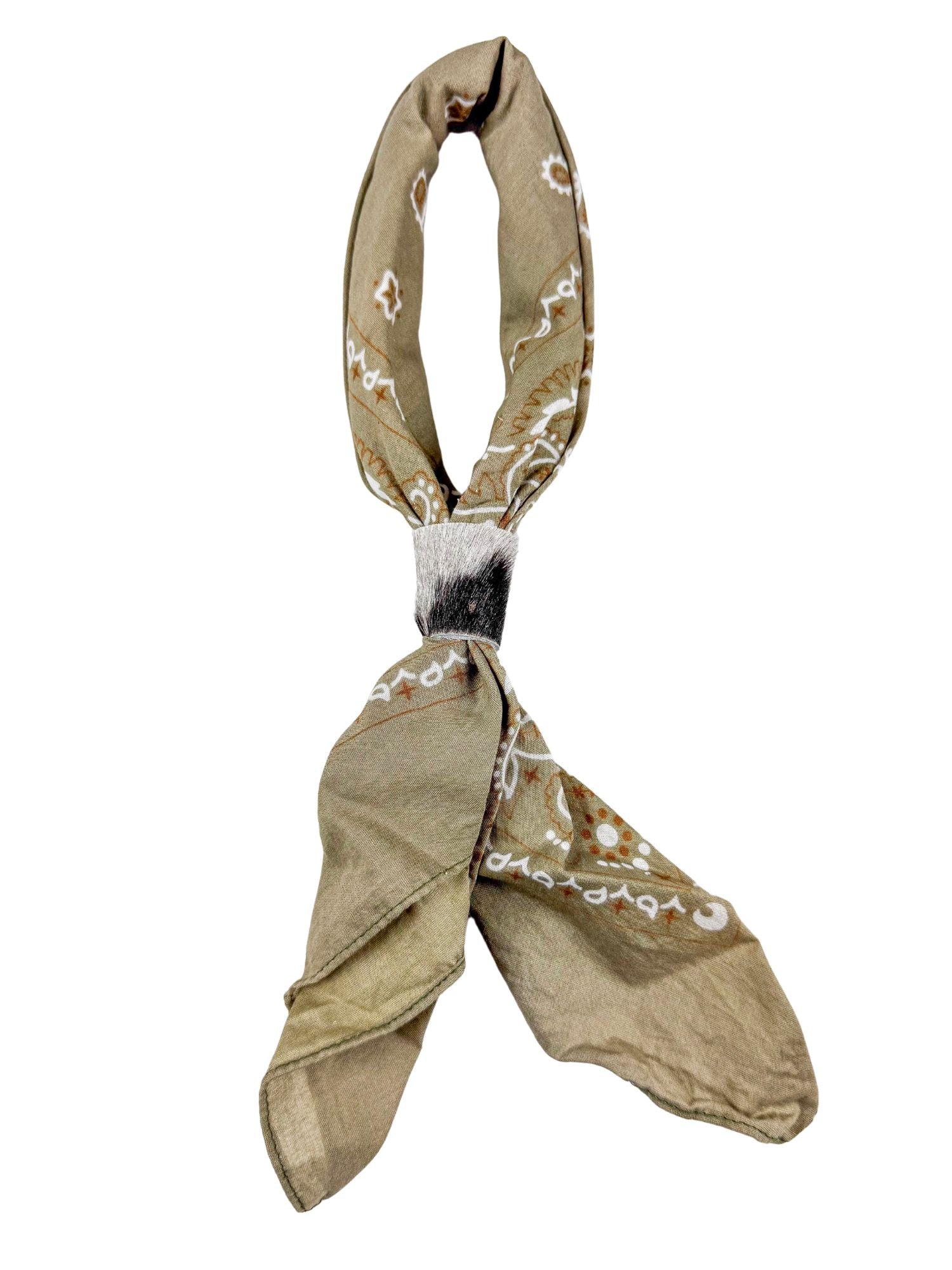 Bandana Necklace | Stone Grey