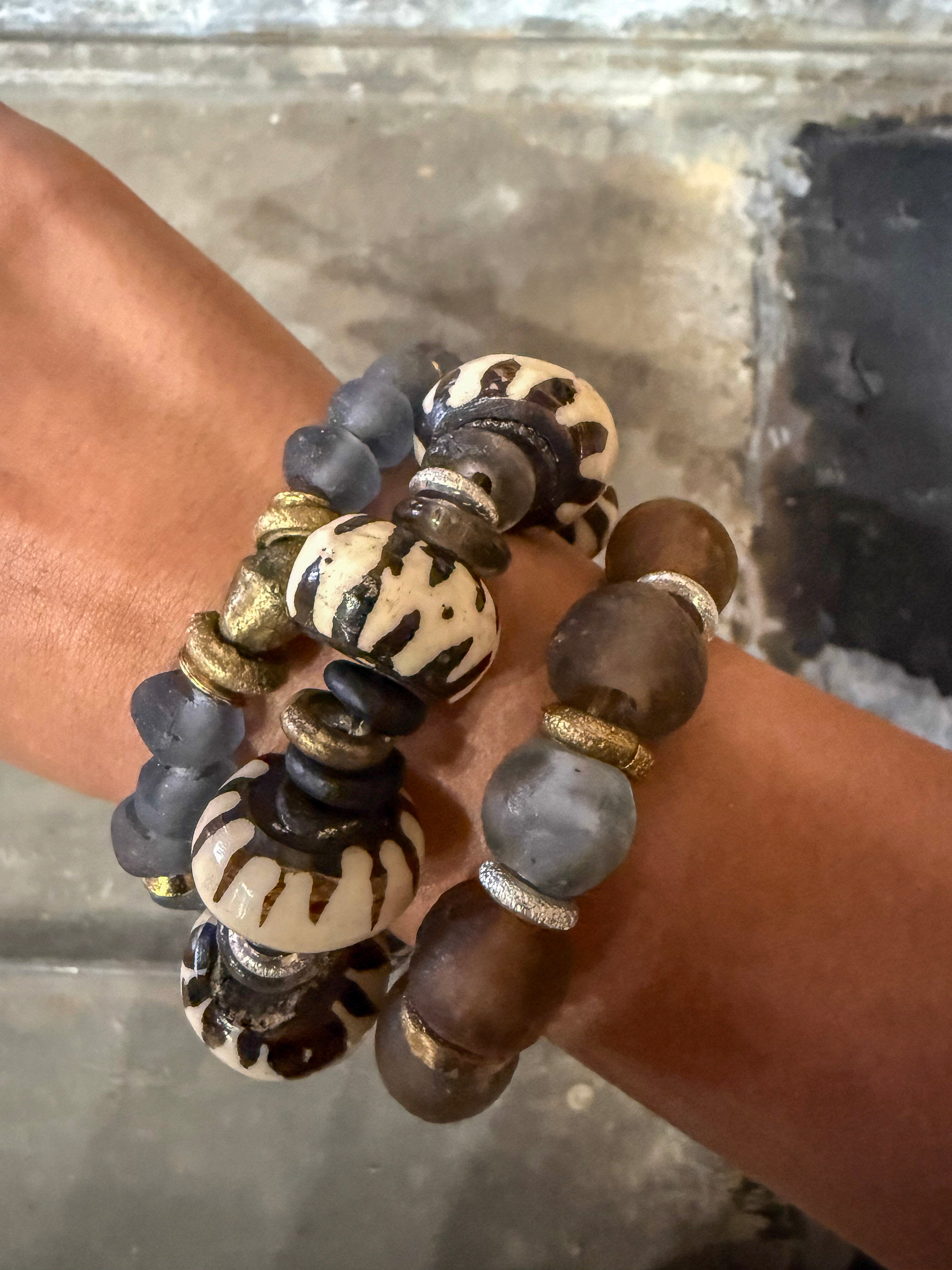 Intricate Stack Bracelet | Steele Saddle