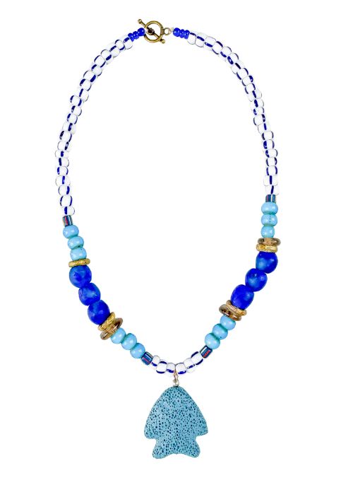 Classic Fish Necklace | Santorini