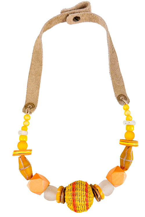 Slim Choker Necklace | Yellow