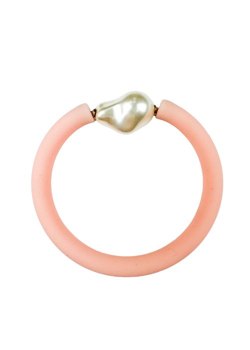 Pearl Silicone Bracelet | Pink
